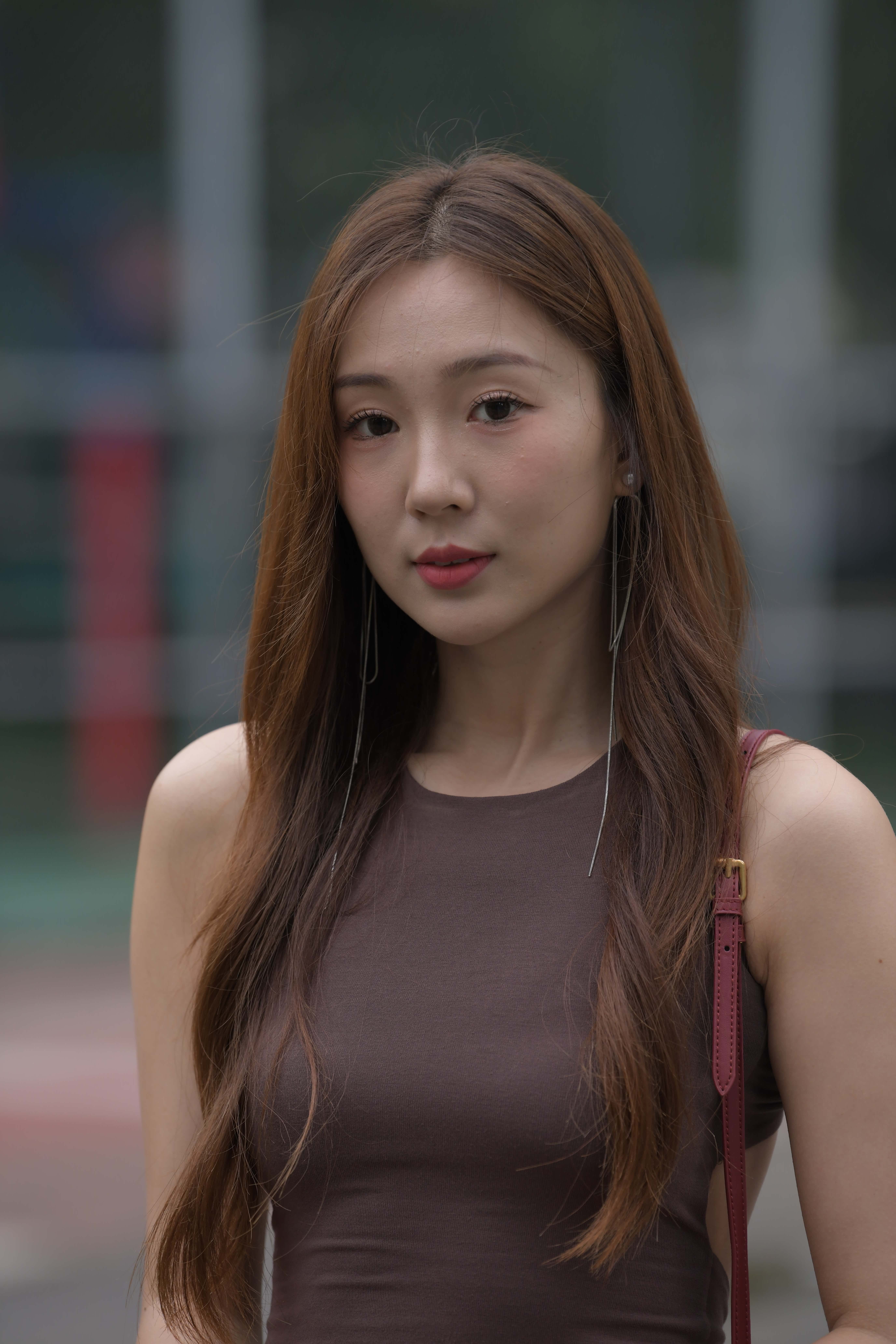 No.5637 一只麋鹿摄影作品 - 褐色包臀裙美女 [352P-7.59GB]