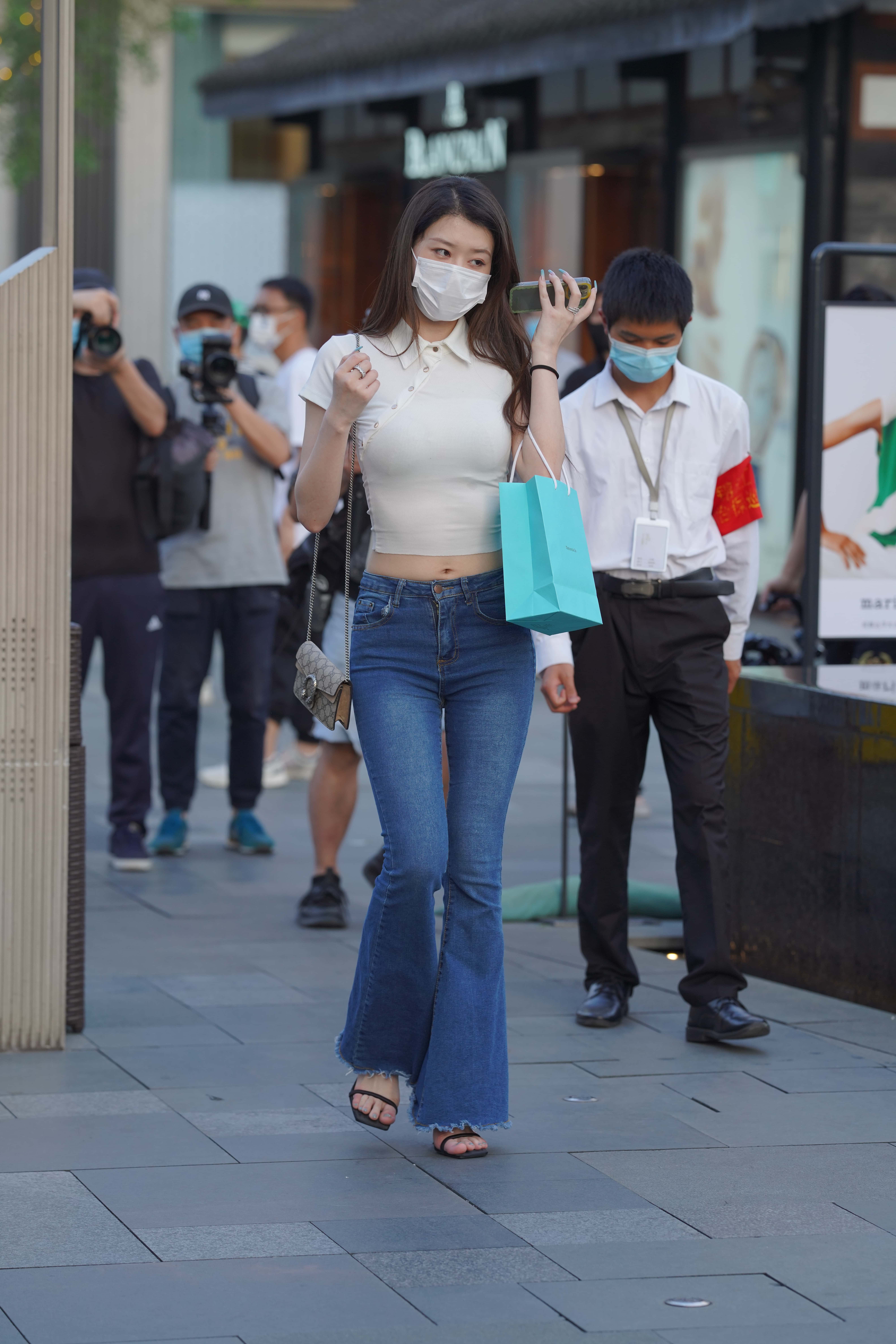 No.5747 街拍牛仔裤长腿美女 [207P-2.59GB]