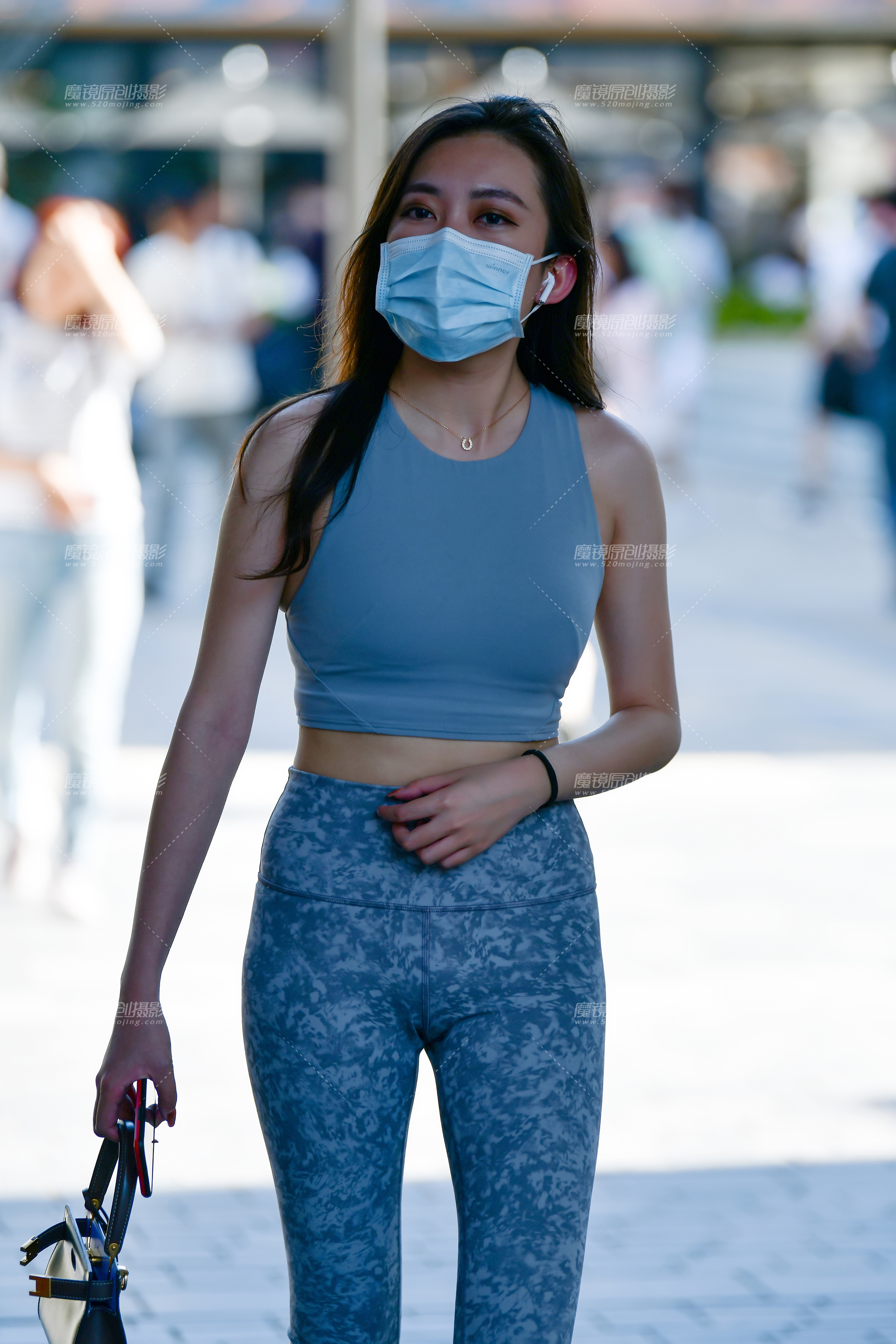 【2023年-2月】花色紧身裤美女【共15P】