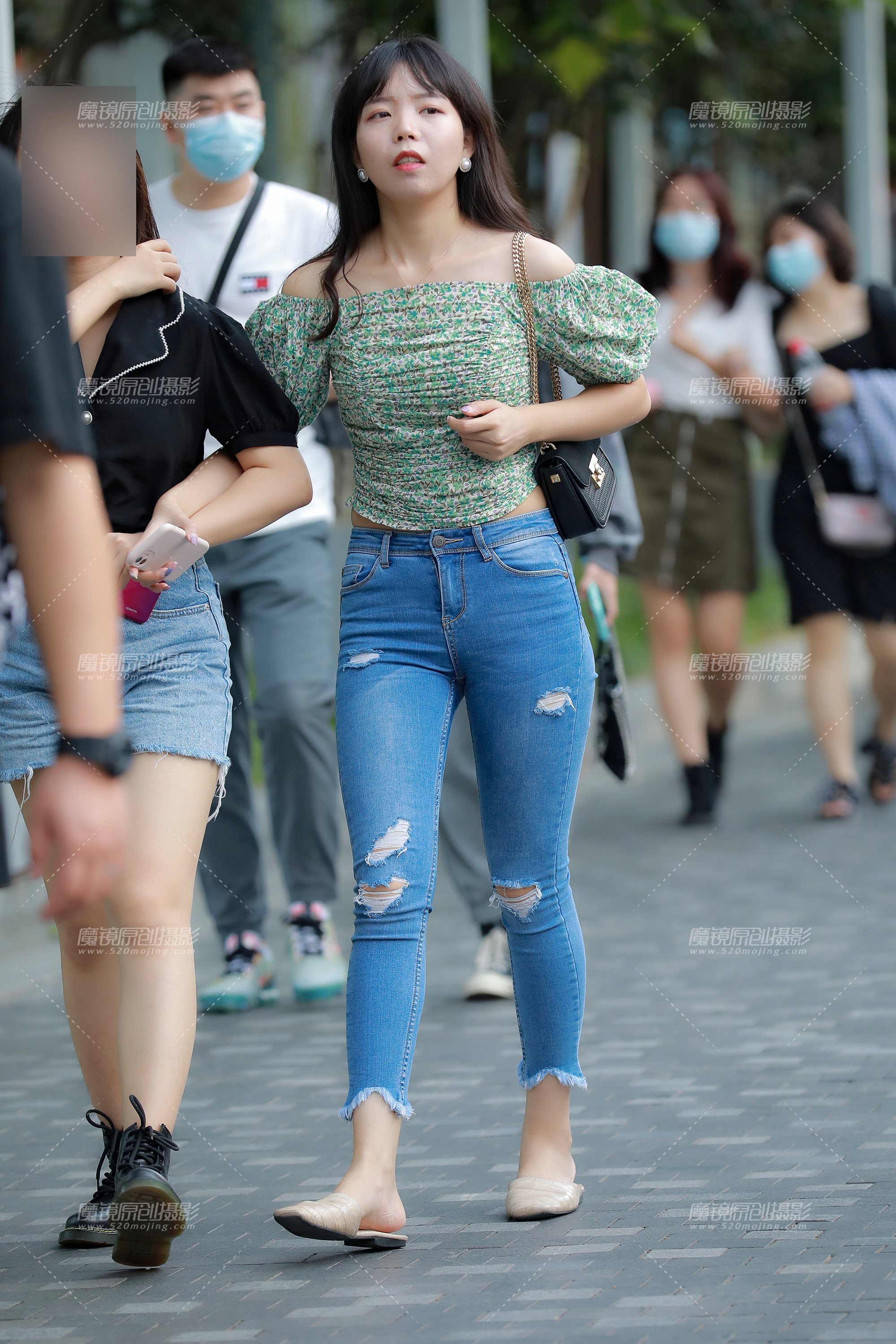 【2023年-3月】蓝色牛仔裤学妹【共15P】