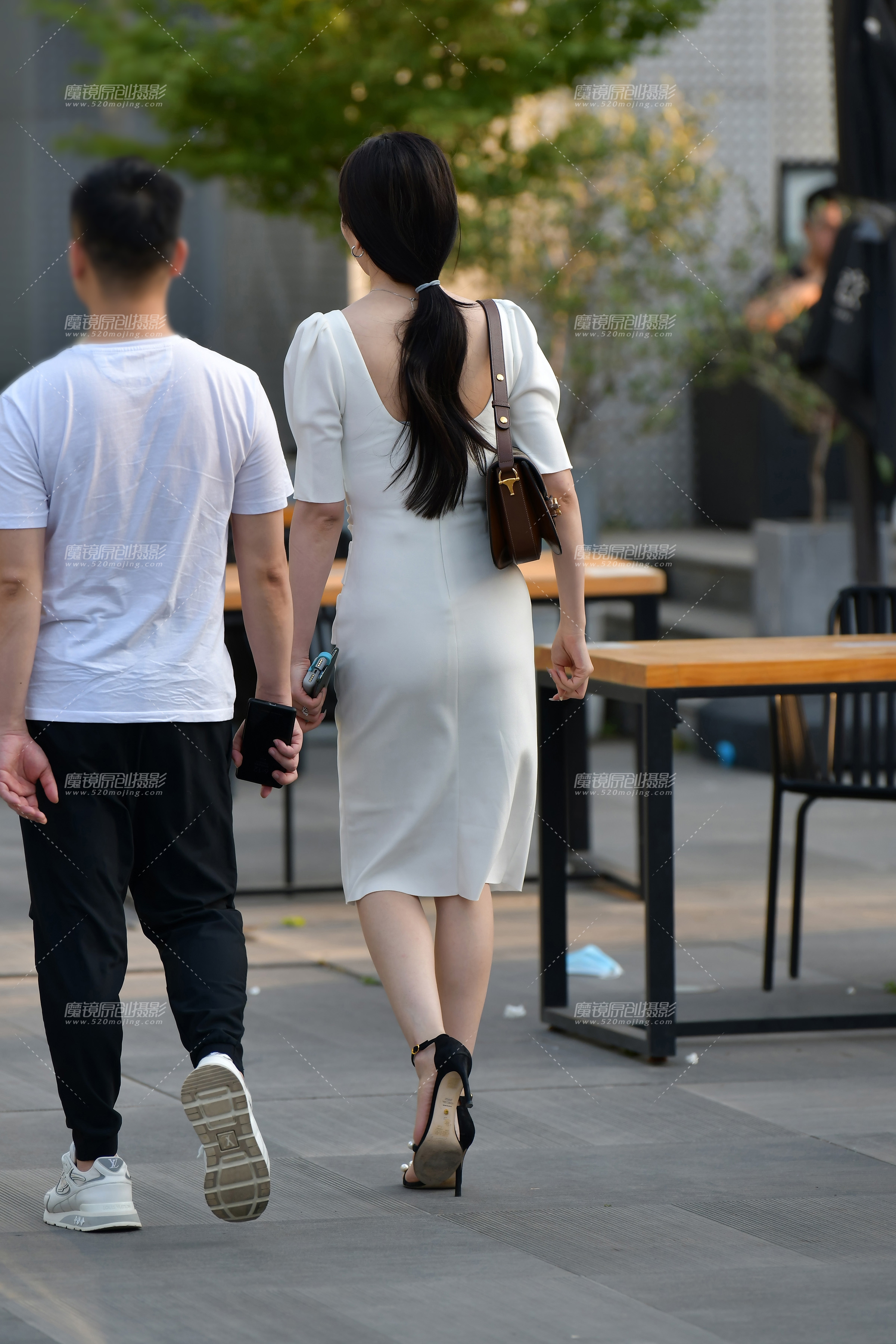 【2023年-4月】靓丽马尾辫连衣裙美女【共13P】
