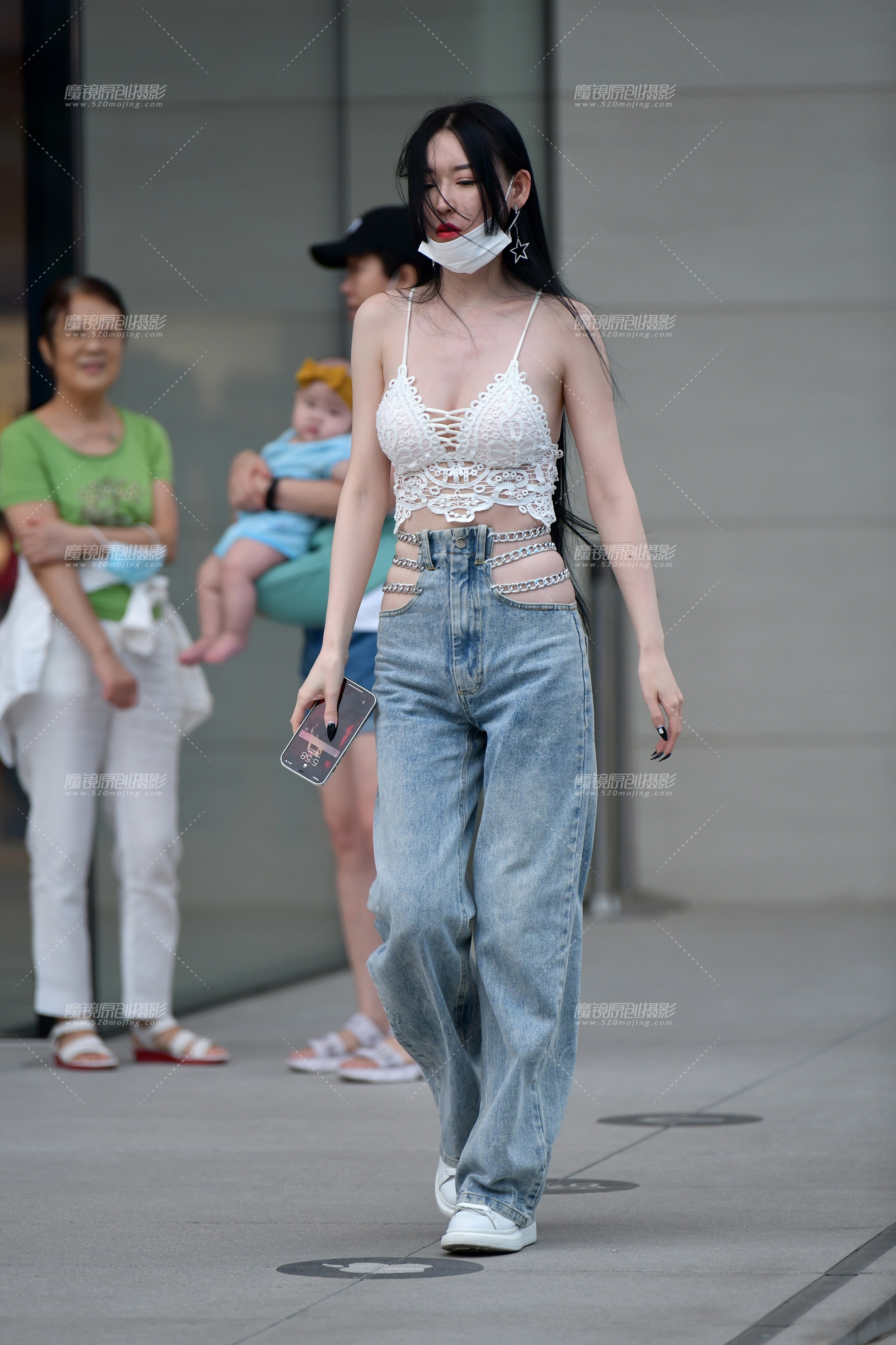 【2023年-5月】白皙牛仔裤美女【共17P】