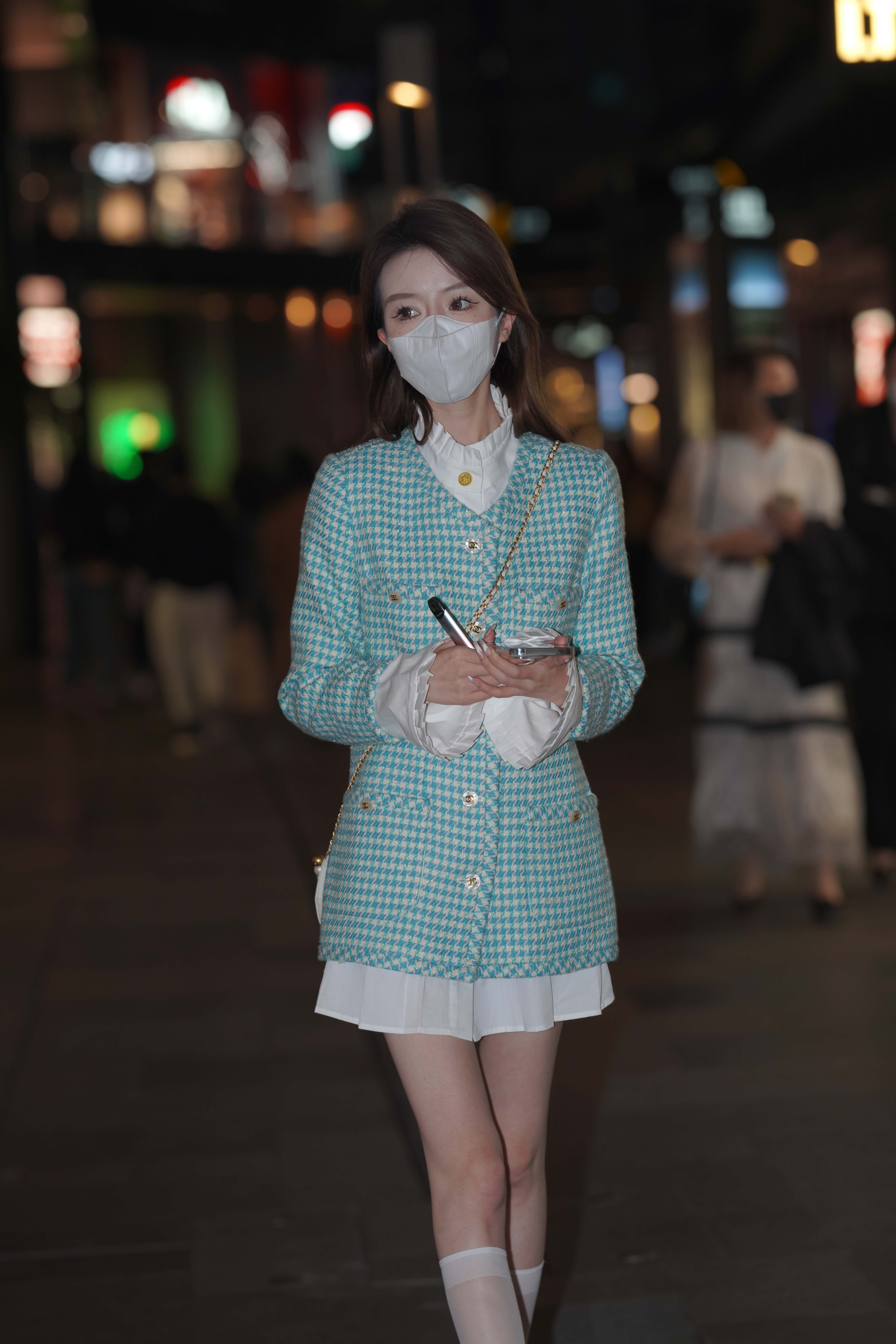No.6148 浅绿包臀裙大长腿美女 [42P-590MB]