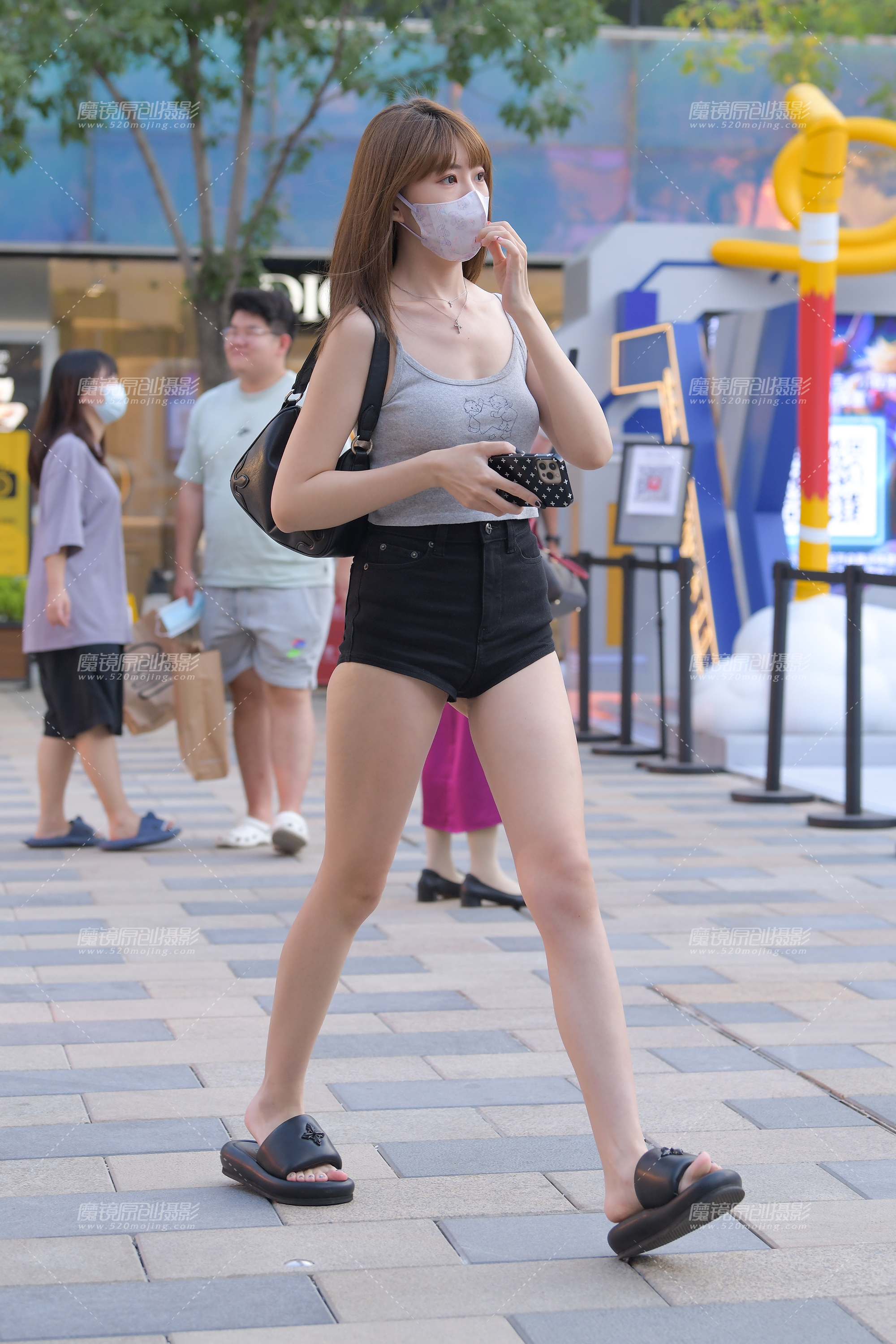 【2023年7月】黑色热裤小姐姐-共31P