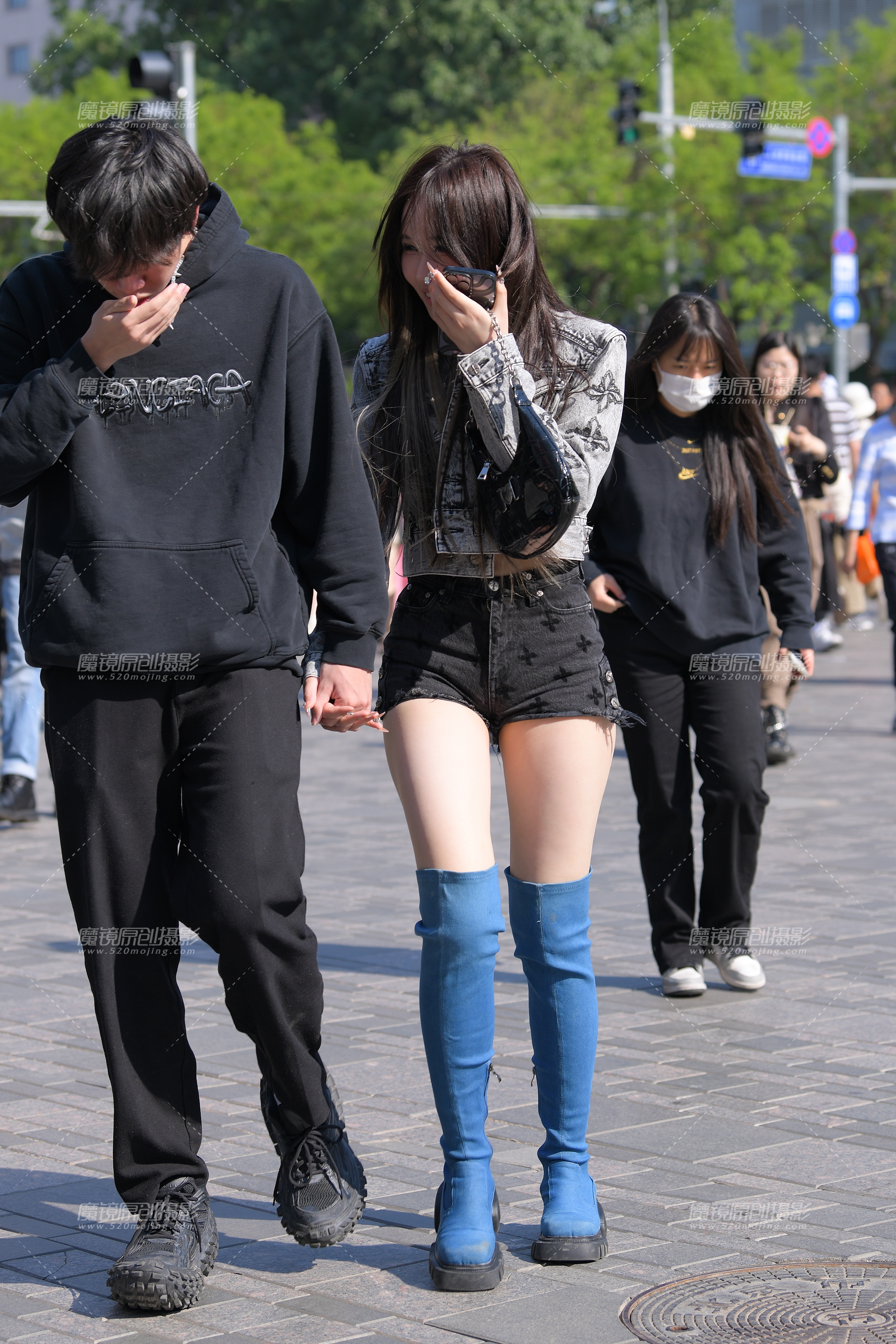 【2023年8月】蓝靴小妹-共26P