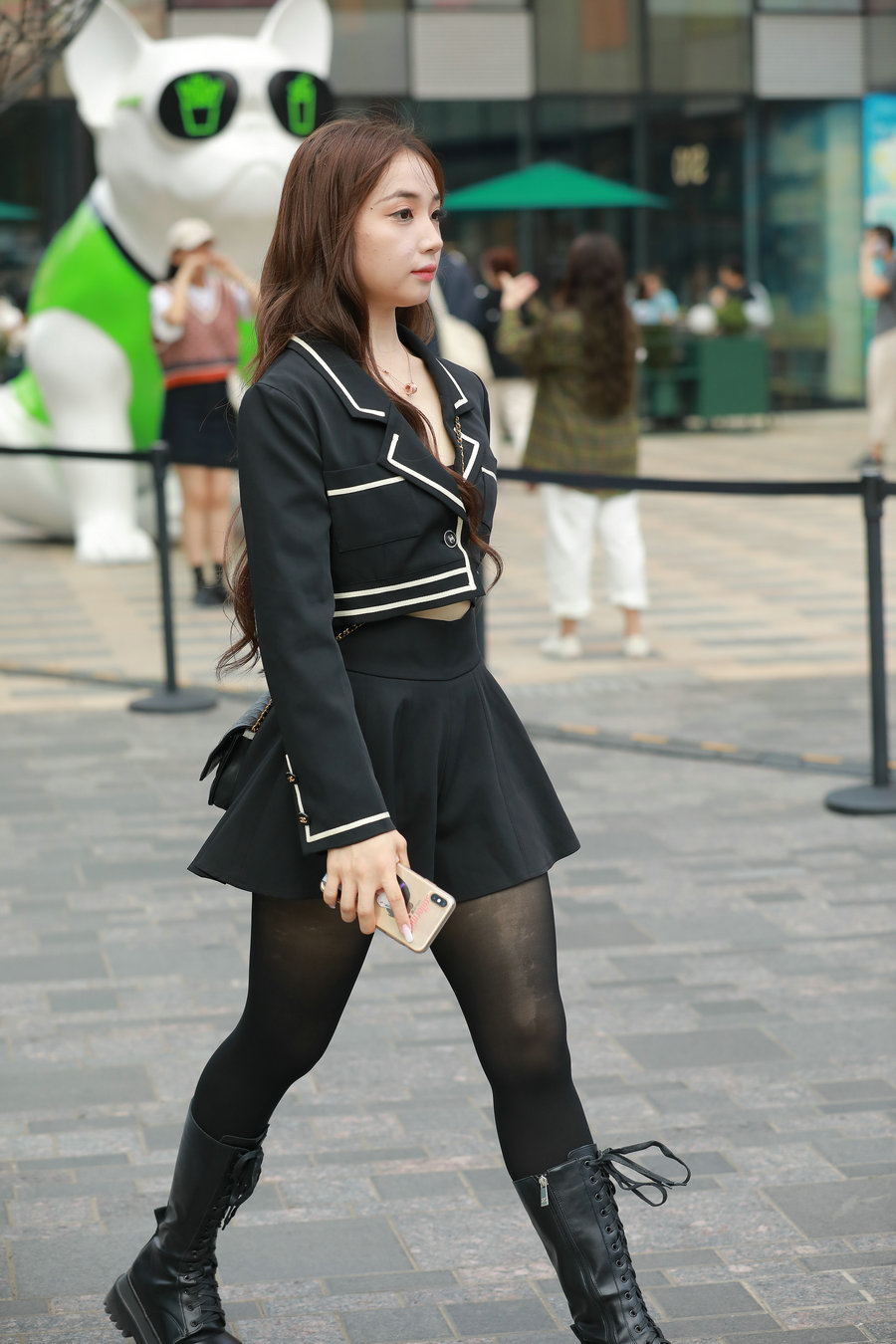 No.4962 黑丝长靴小姐姐 [65P1V-0.98GB] 
