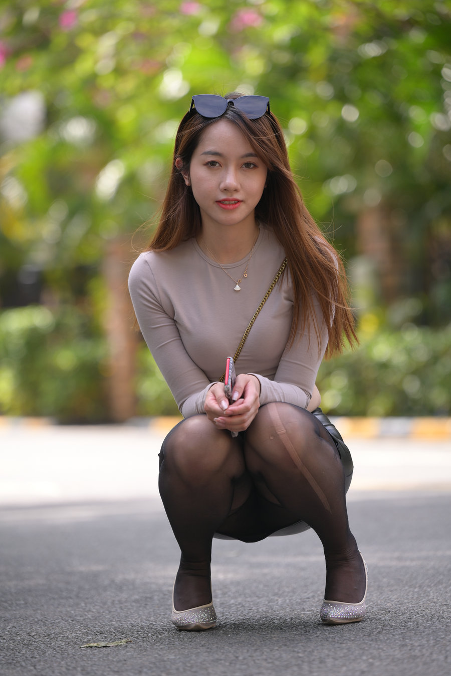 No.4814 魂魂旅拍摄影作品 皮短裙黑丝 [839P1V-23.7GB]