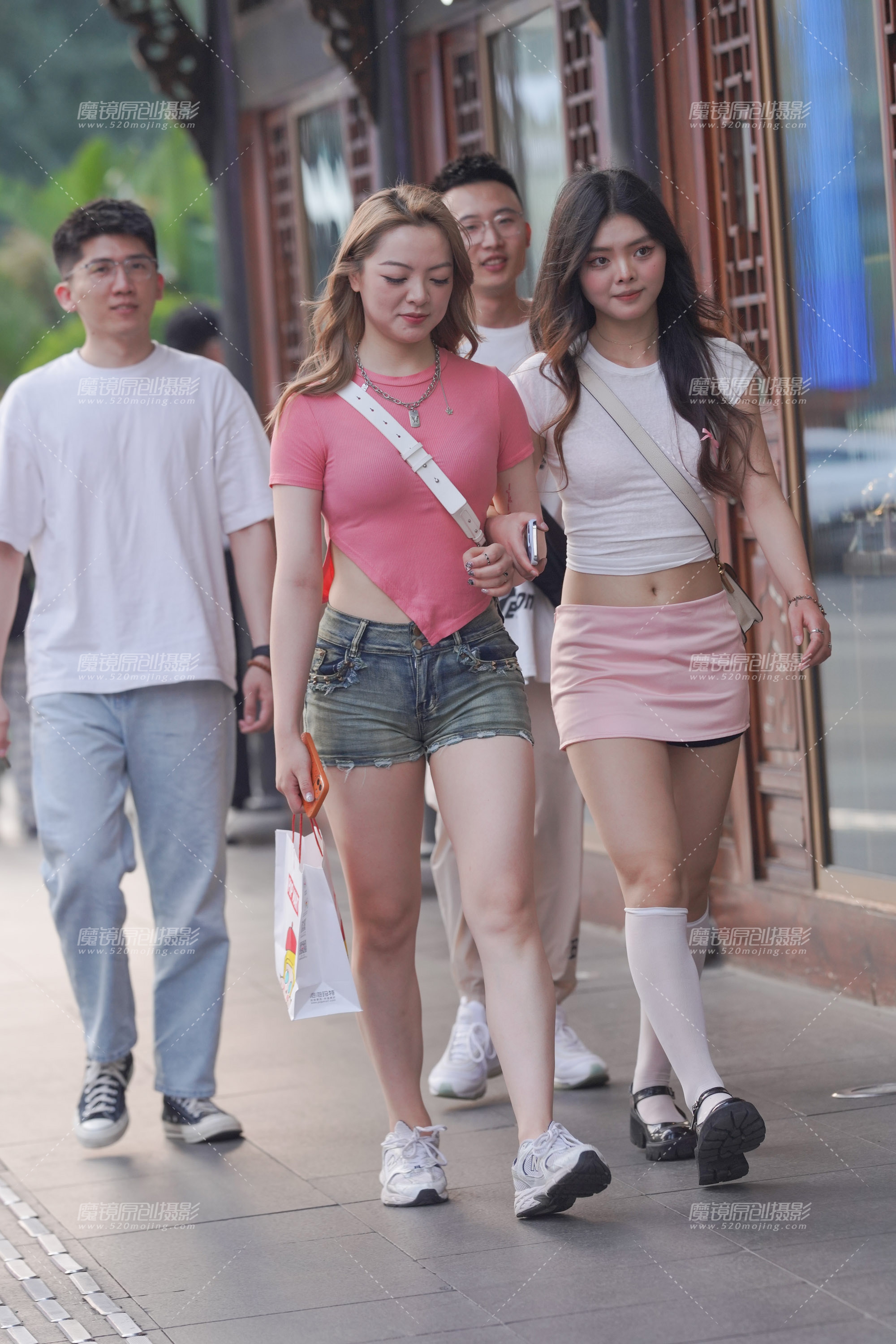 【2024年3月·魔镜滚叔】热裤美眉-13P