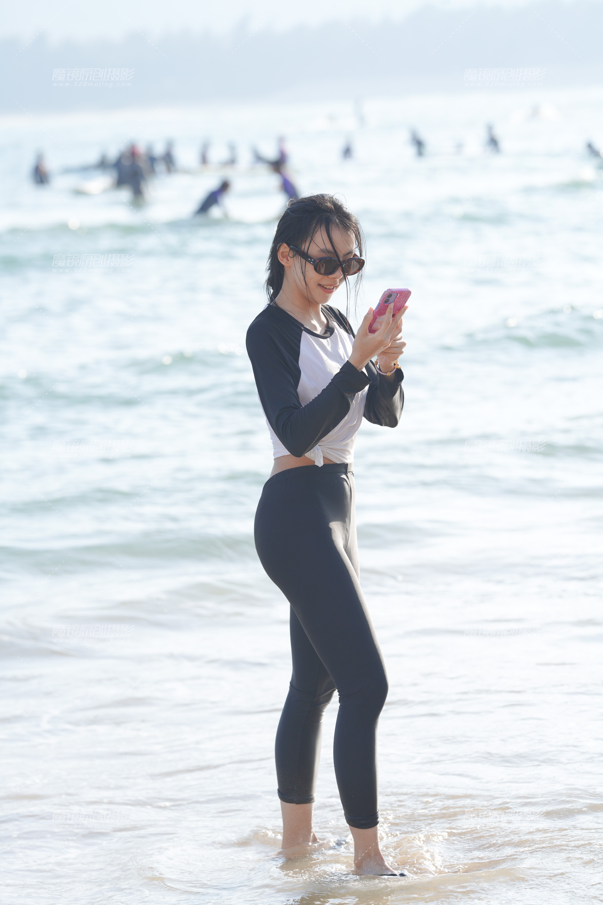 【2024年3月·魔镜滚叔】海边嬉戏-11P