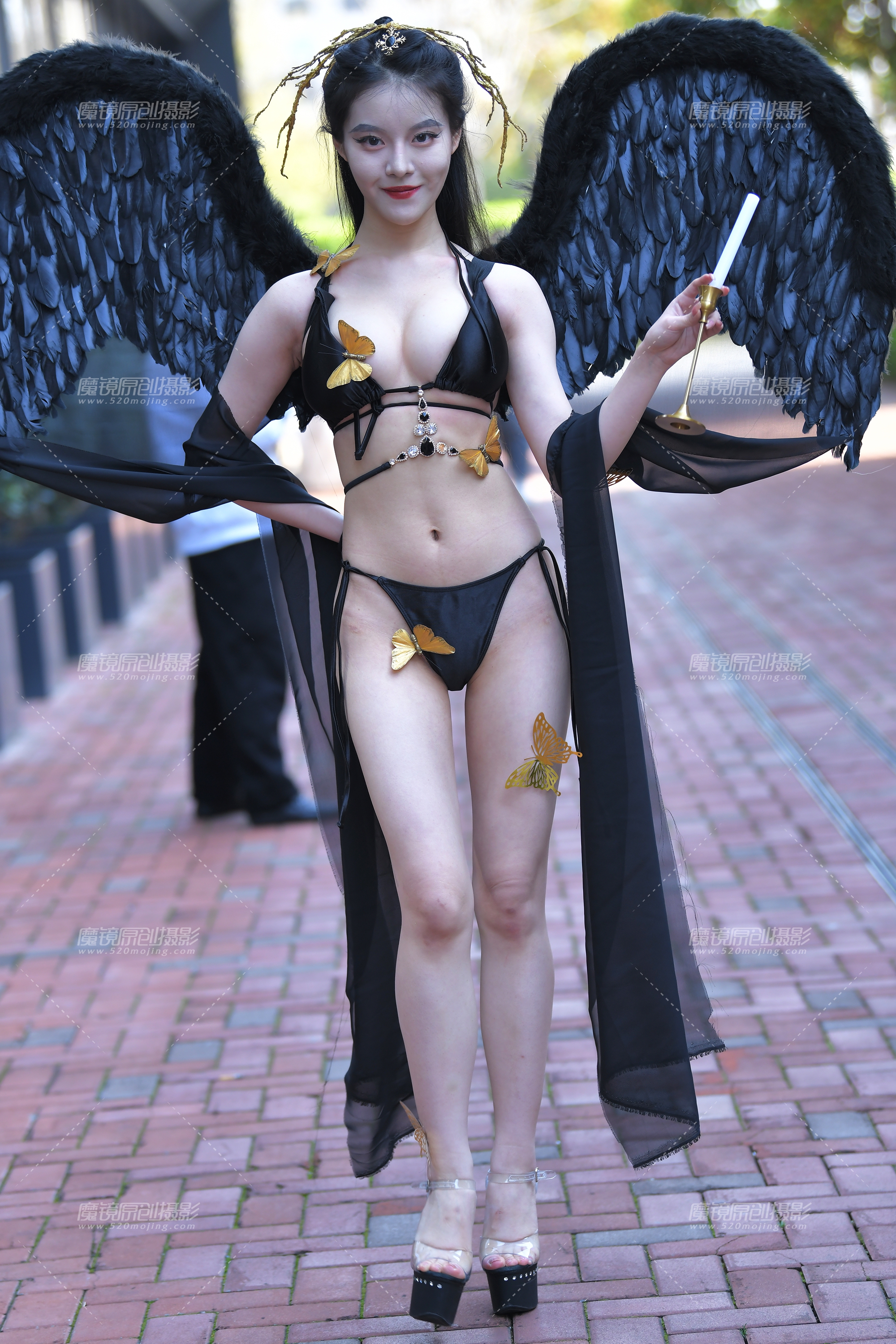 【2024年4月·魔镜滚叔】蝴蝶吻花山-14P