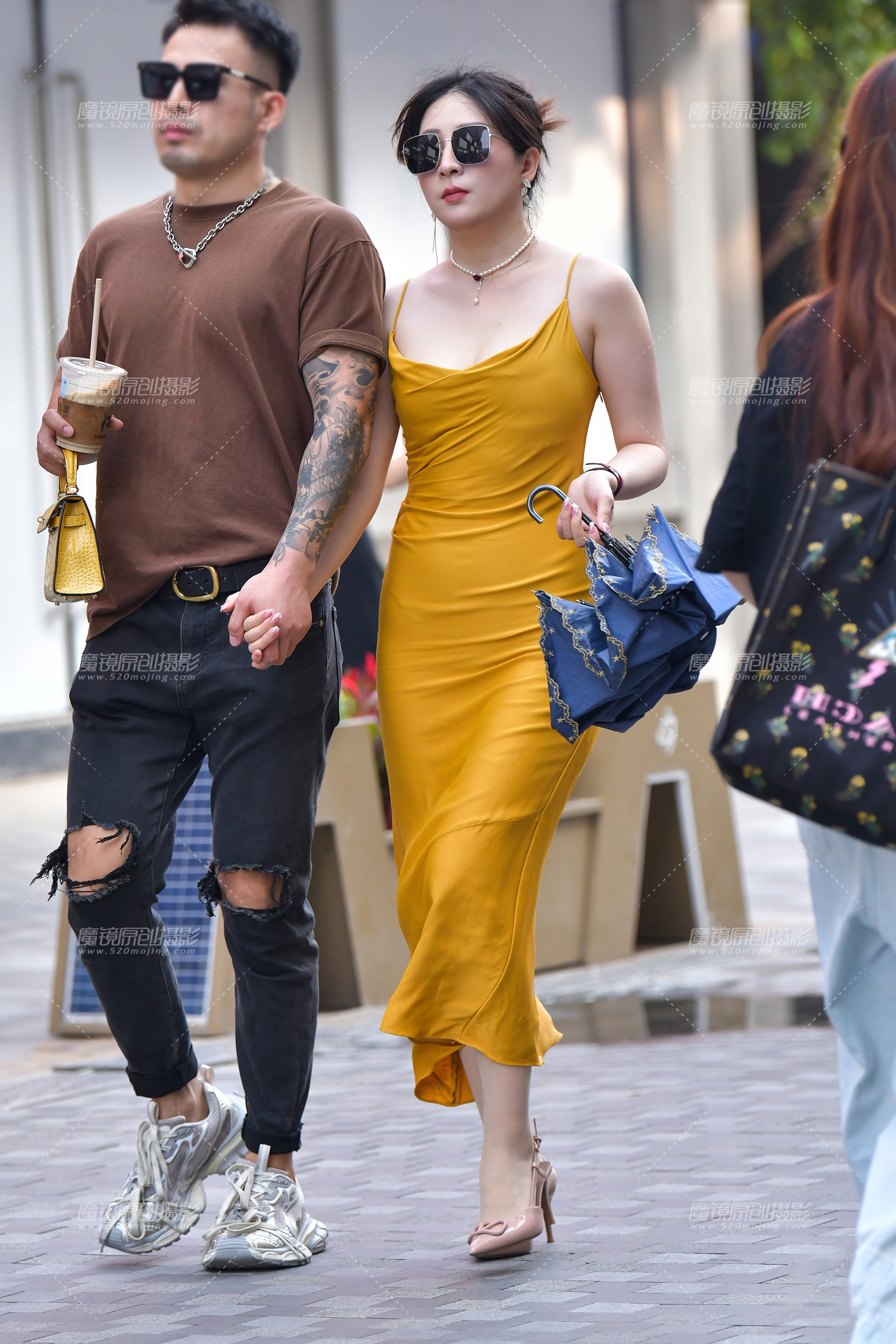 【2024年4月·魔镜滚叔】气质吊带长裙美女-19P