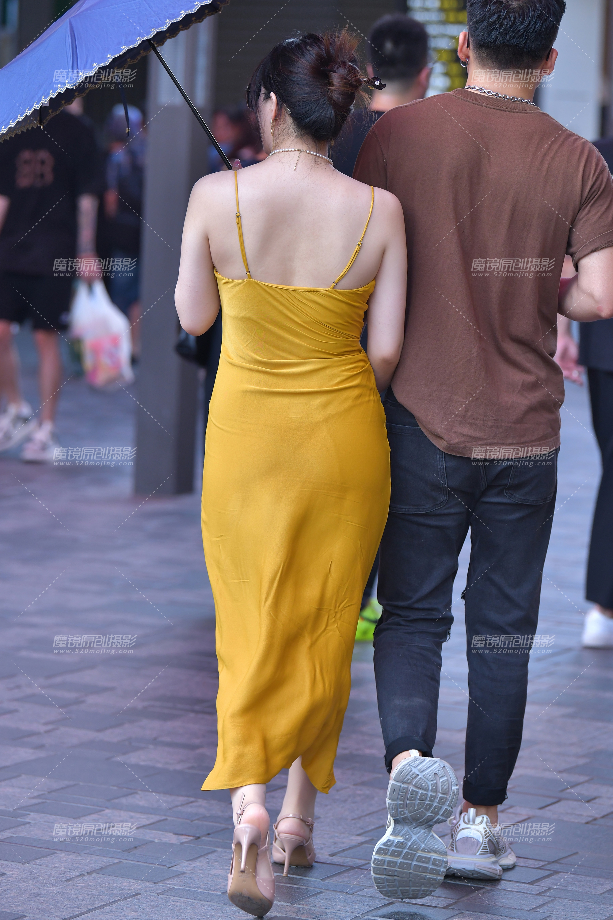 【2024年4月·魔镜滚叔】气质吊带长裙美女-19P