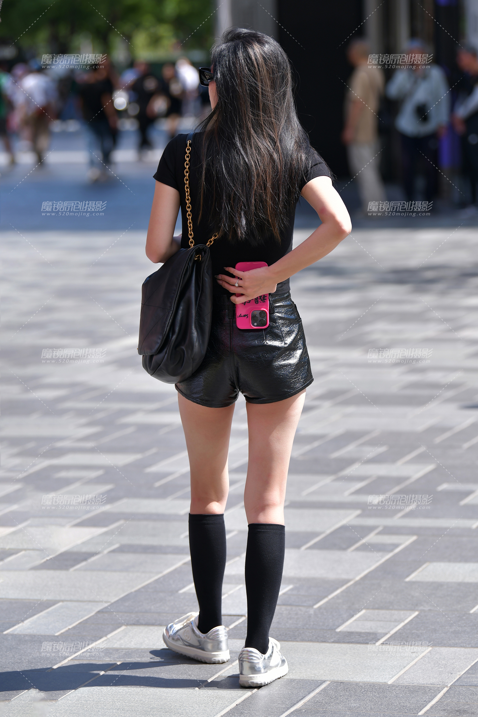 【2024年5月·魔镜滚叔】靓丽皮热裤美女-14P