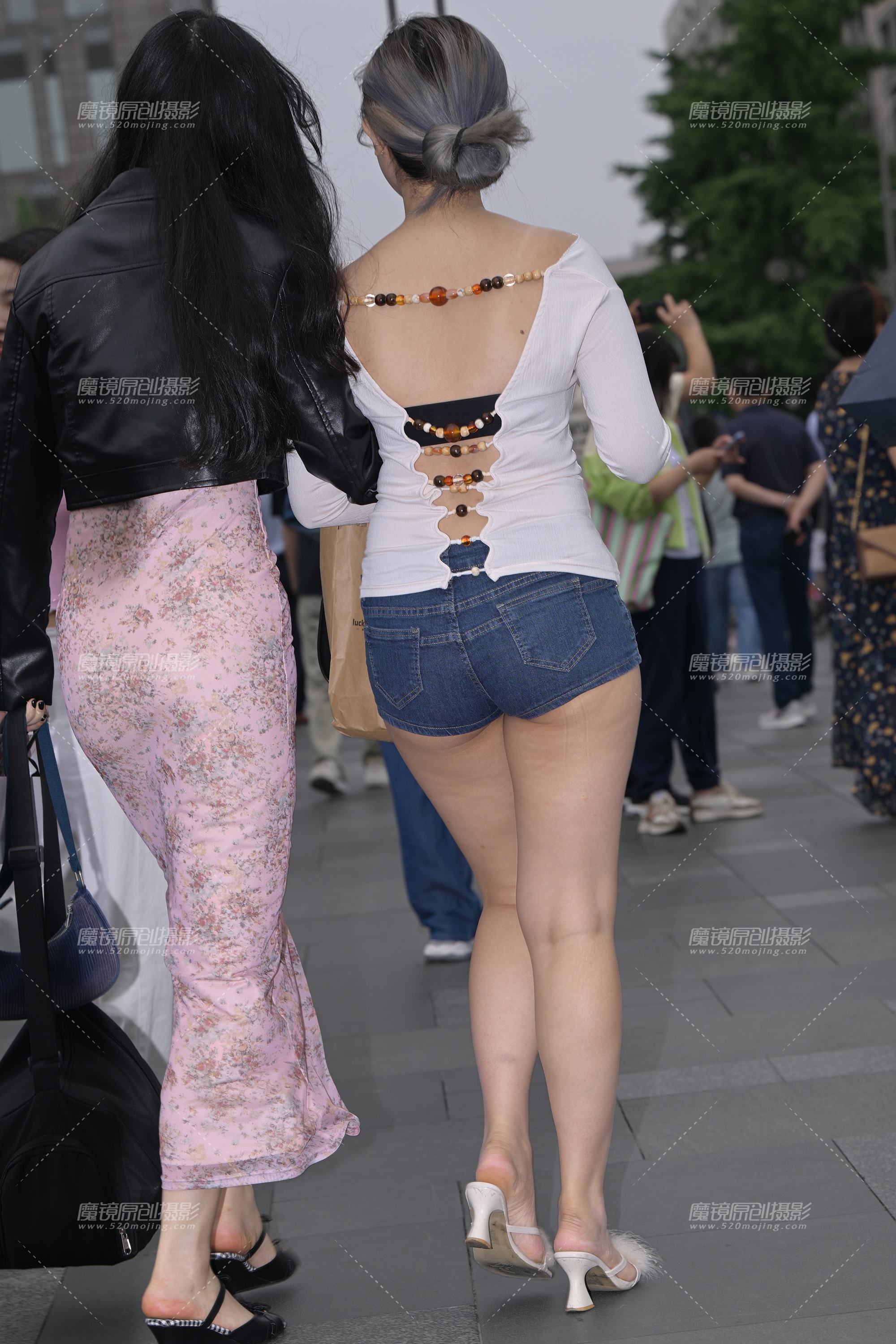 【2024年6月·魔镜滚叔】牛仔热裤美女-22P