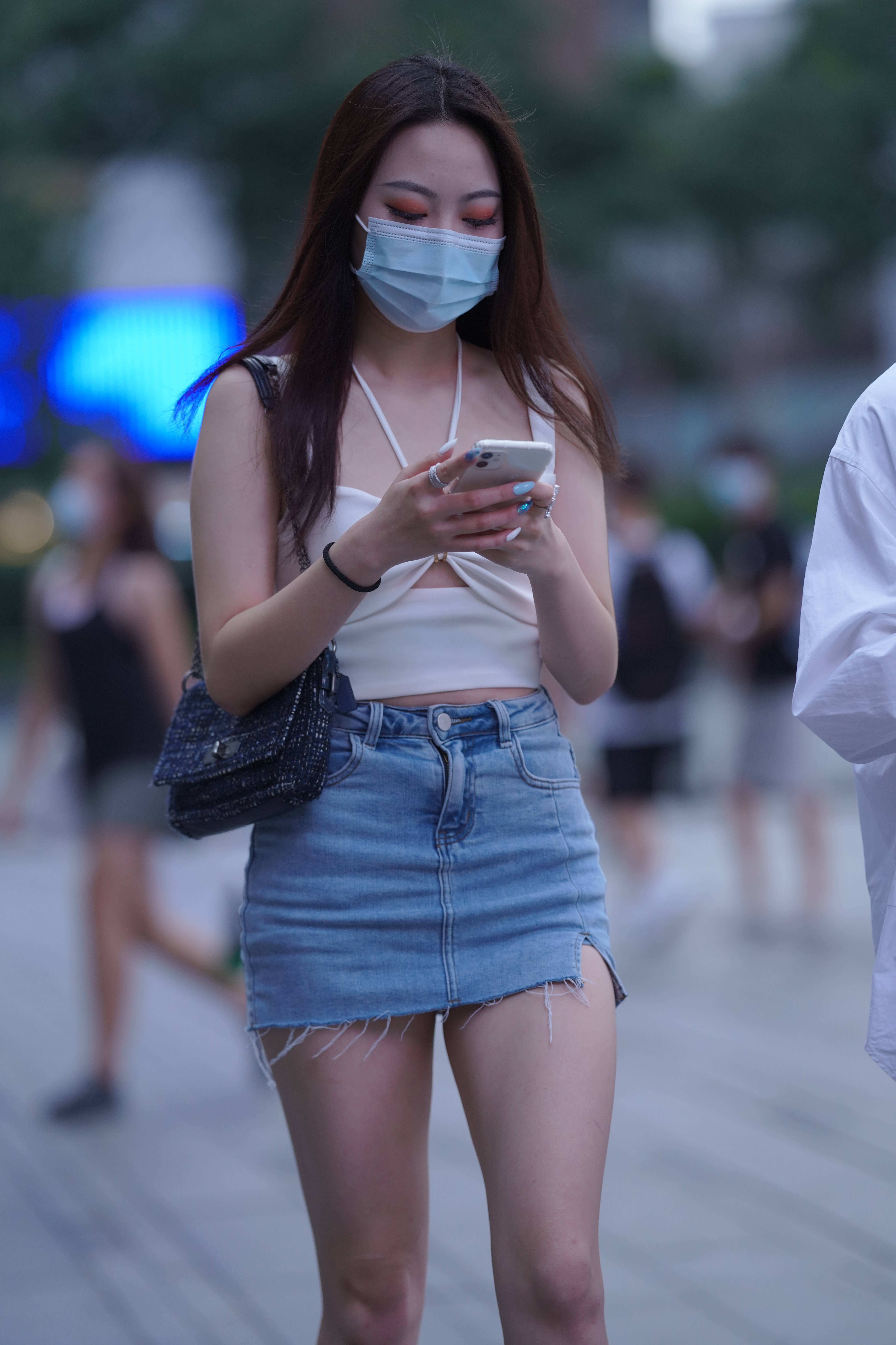 No.7364 牛仔裙百搭显气质 [123P1V-1.83GB]
