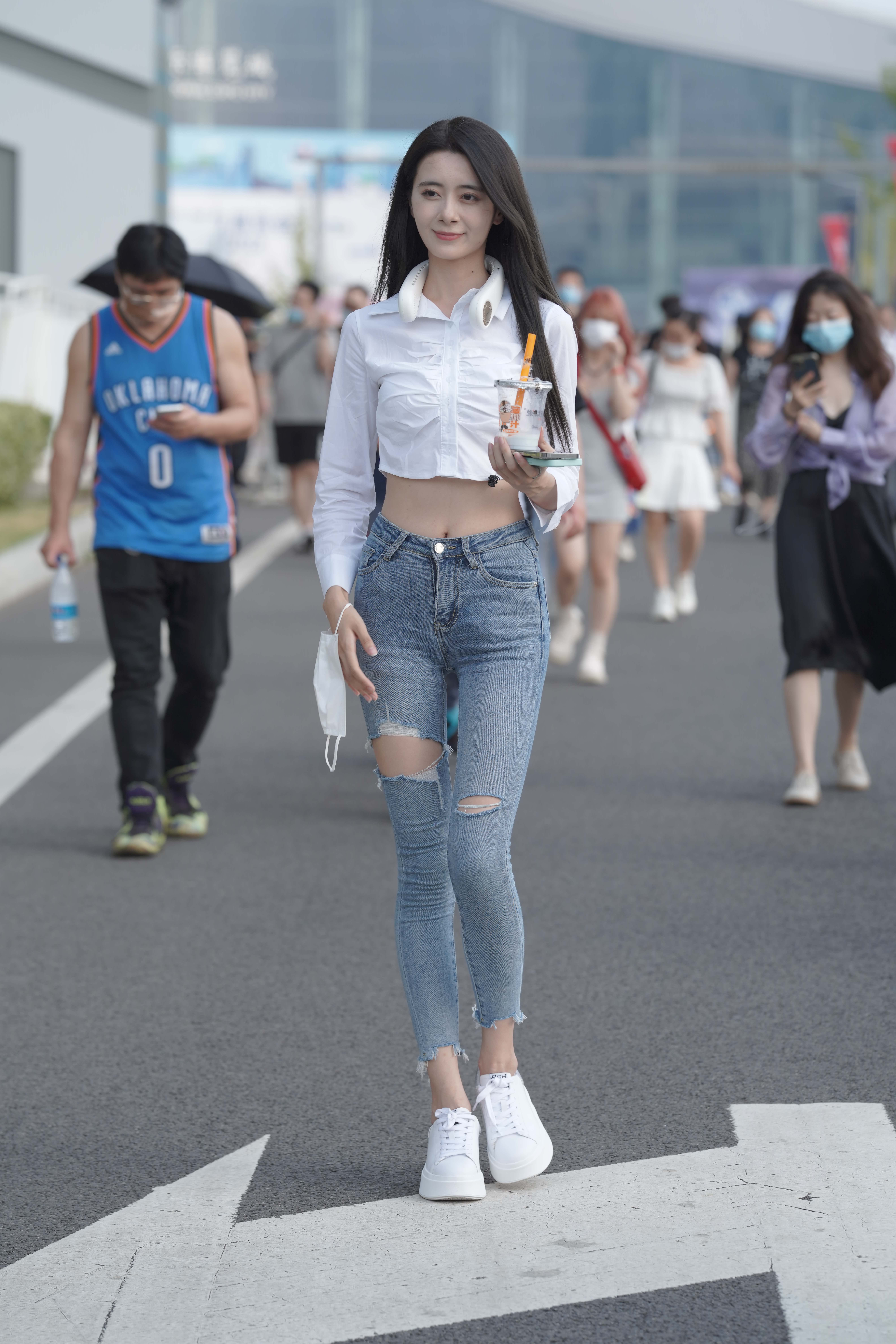 230318街拍高颜值牛仔小姐姐-【287P】