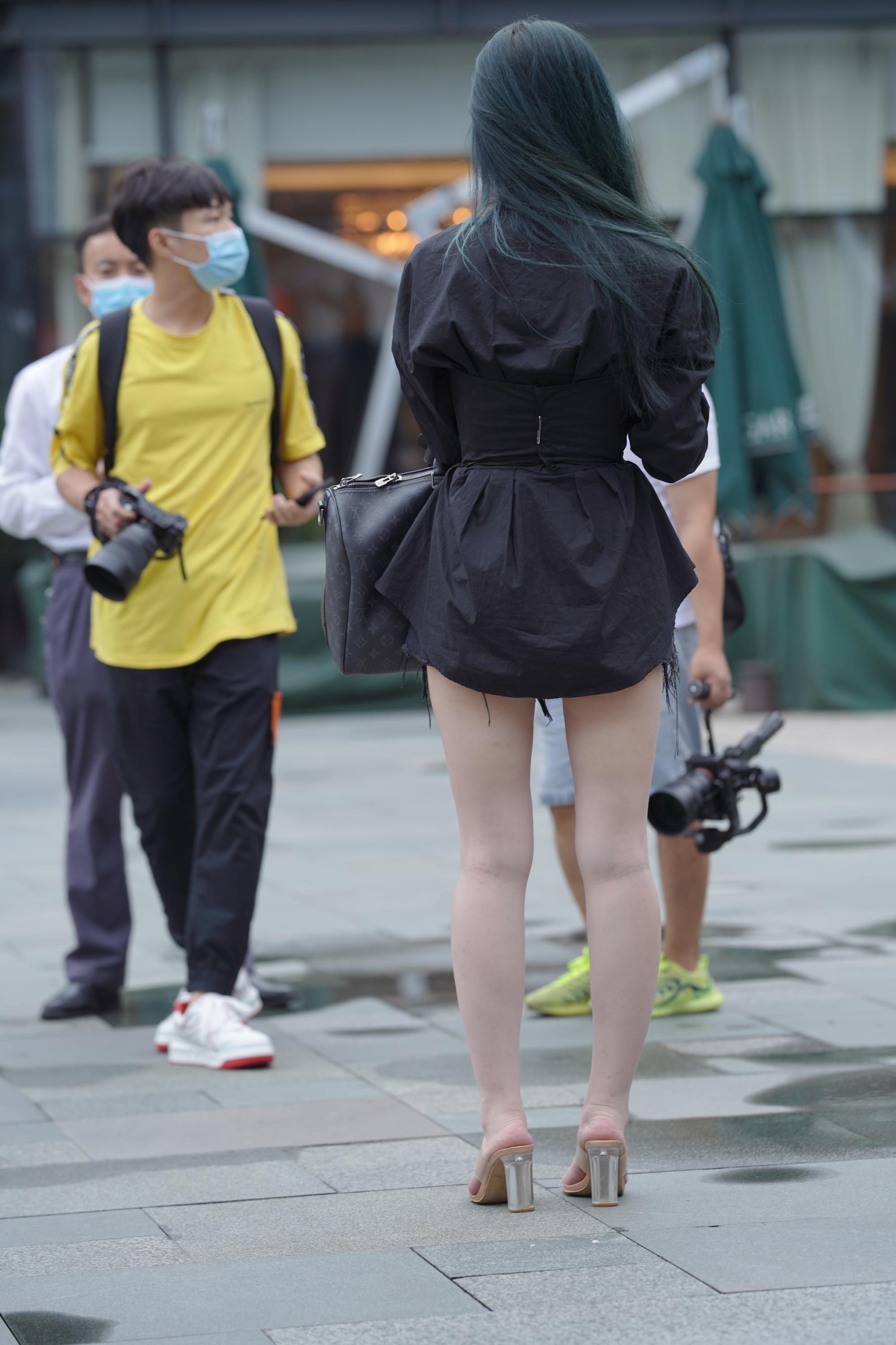 No.7131 黑色衬衫裙 [137P1V-1.95GB]