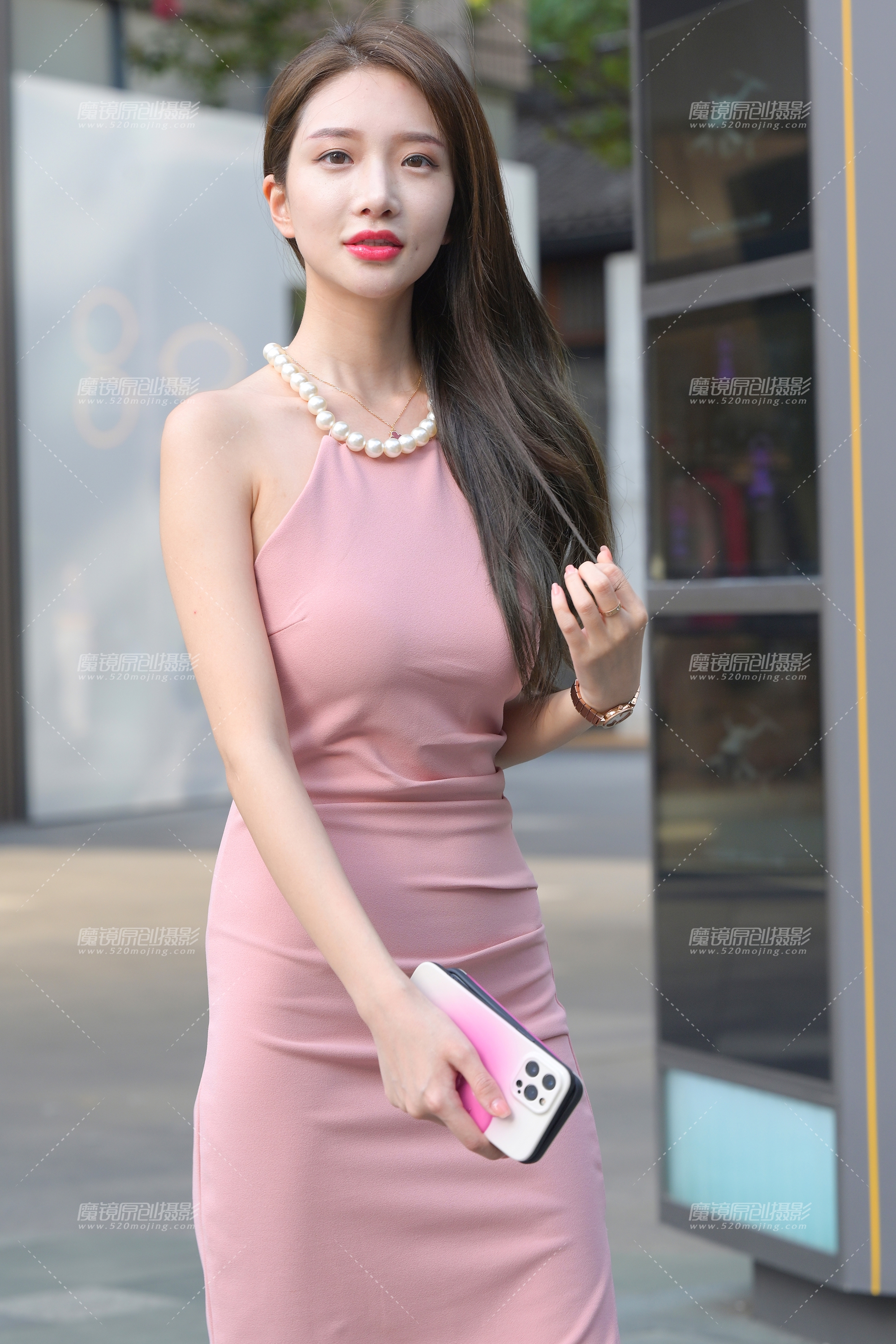 【2024年8月·魔镜滚叔】搭讪粉裙美女-24P