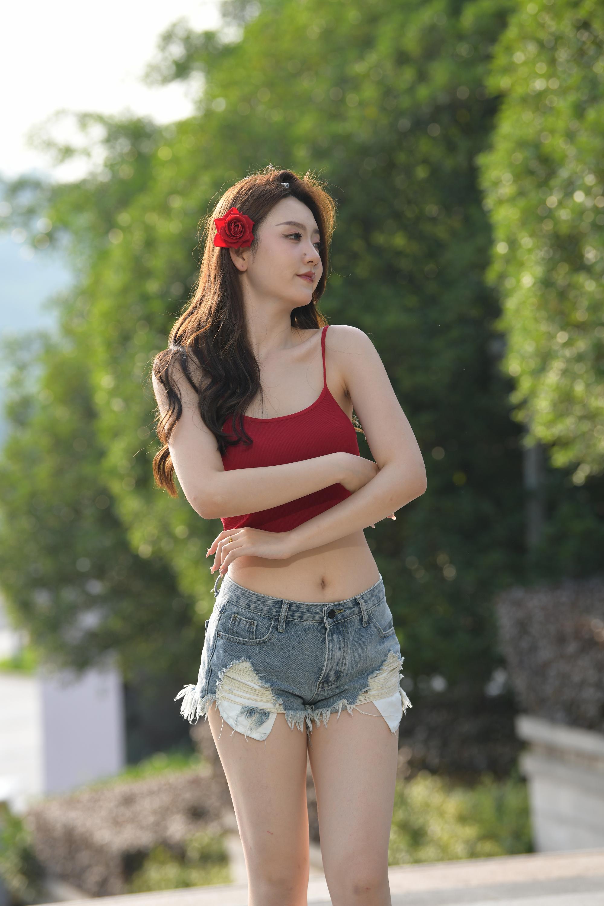 No.7270 甜美牛仔短裤 [157P-3.26GB]