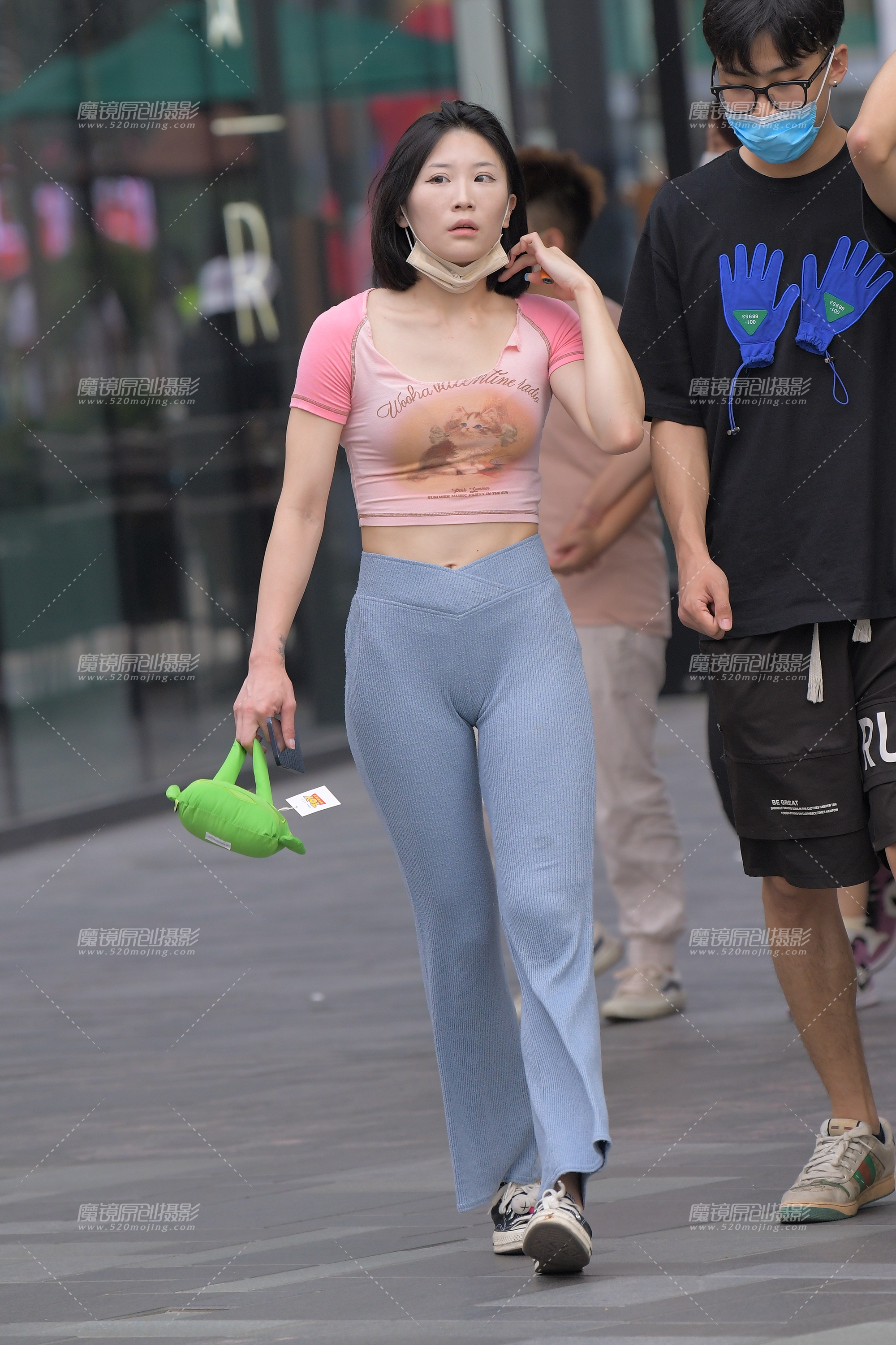 【2024年8月·魔镜滚叔】蓝裤-18P