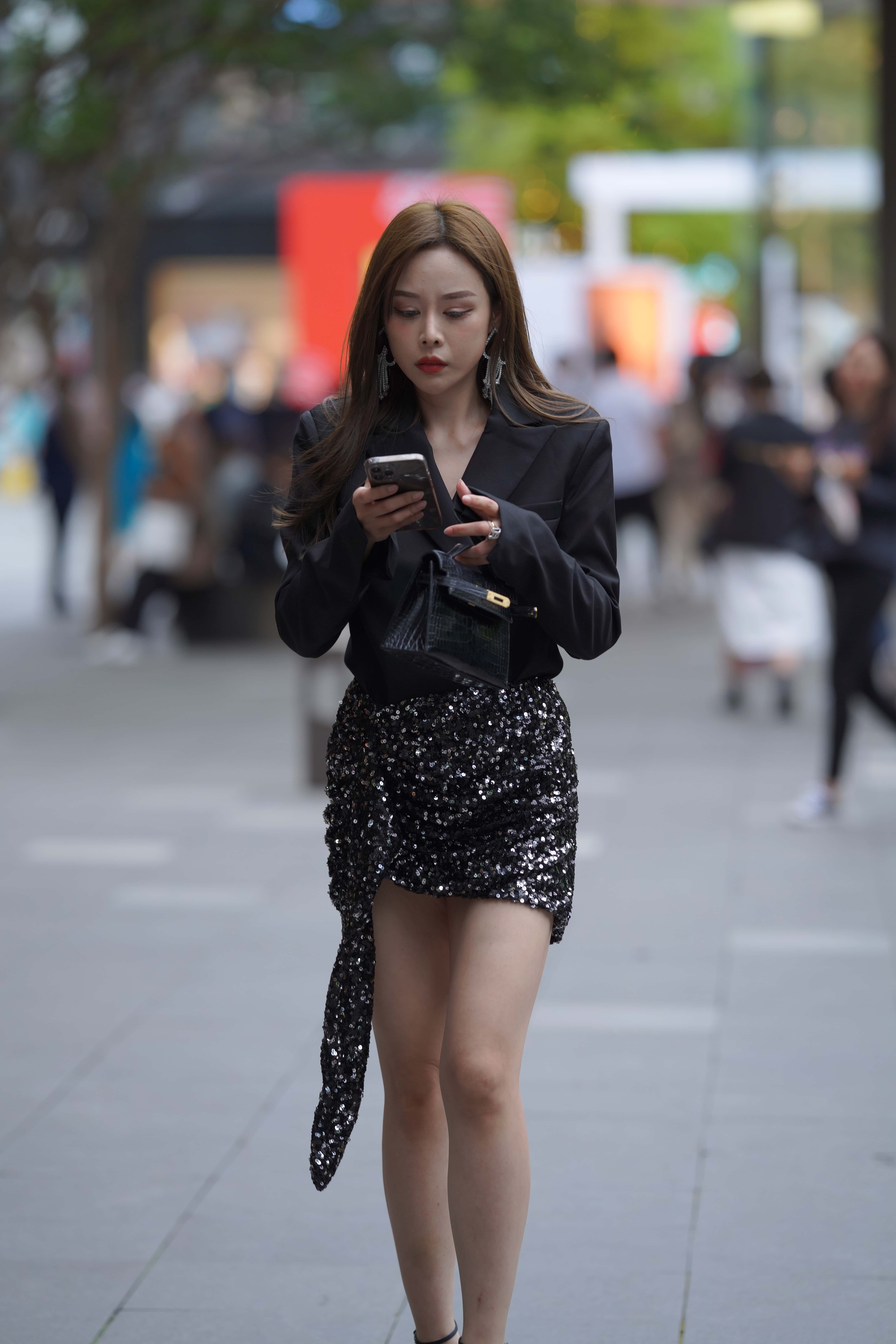 No.7573 短西装外套亮片裙 [108P1V-1.24GB]