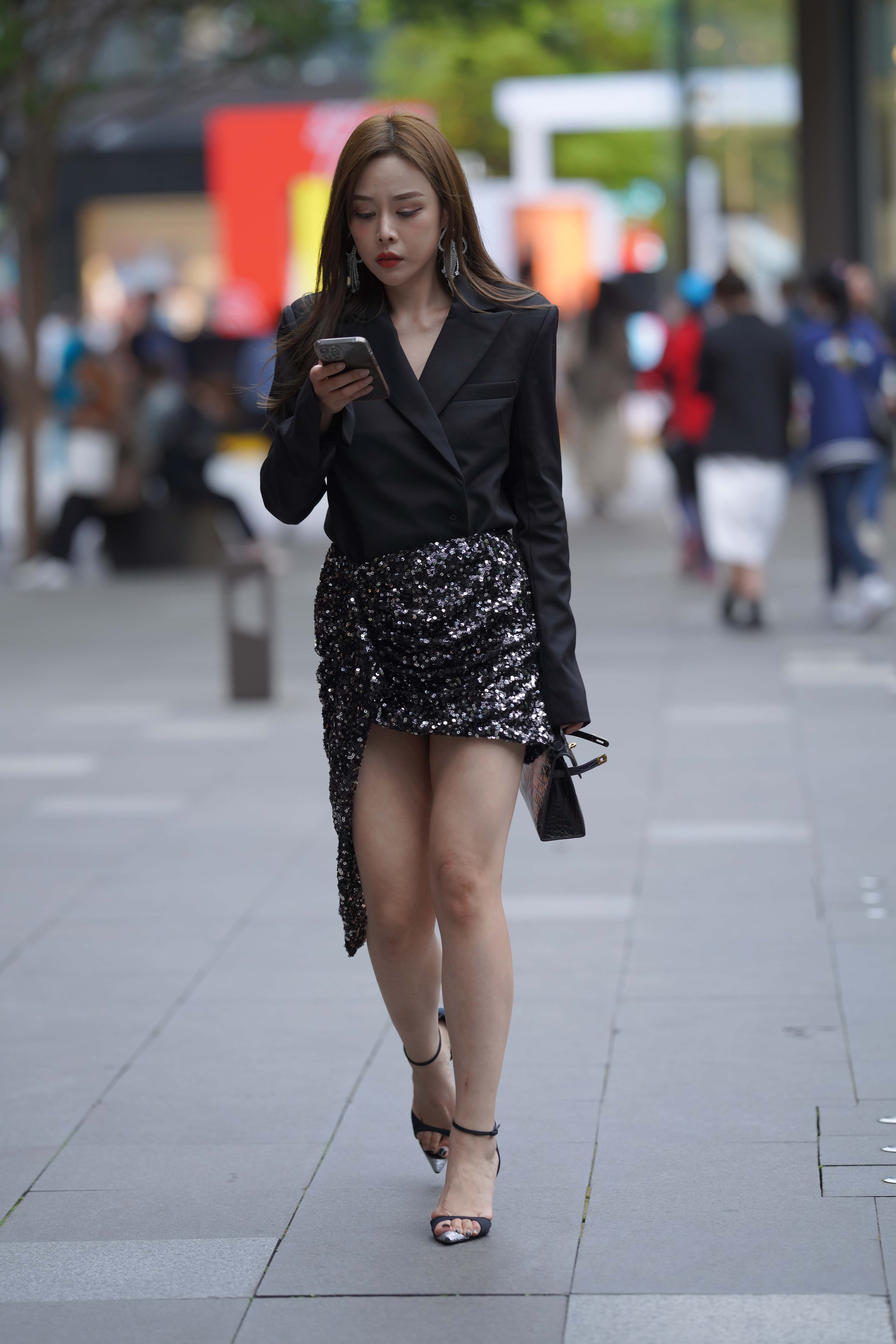 No.7573 短西装外套亮片裙 [108P1V-1.24GB]