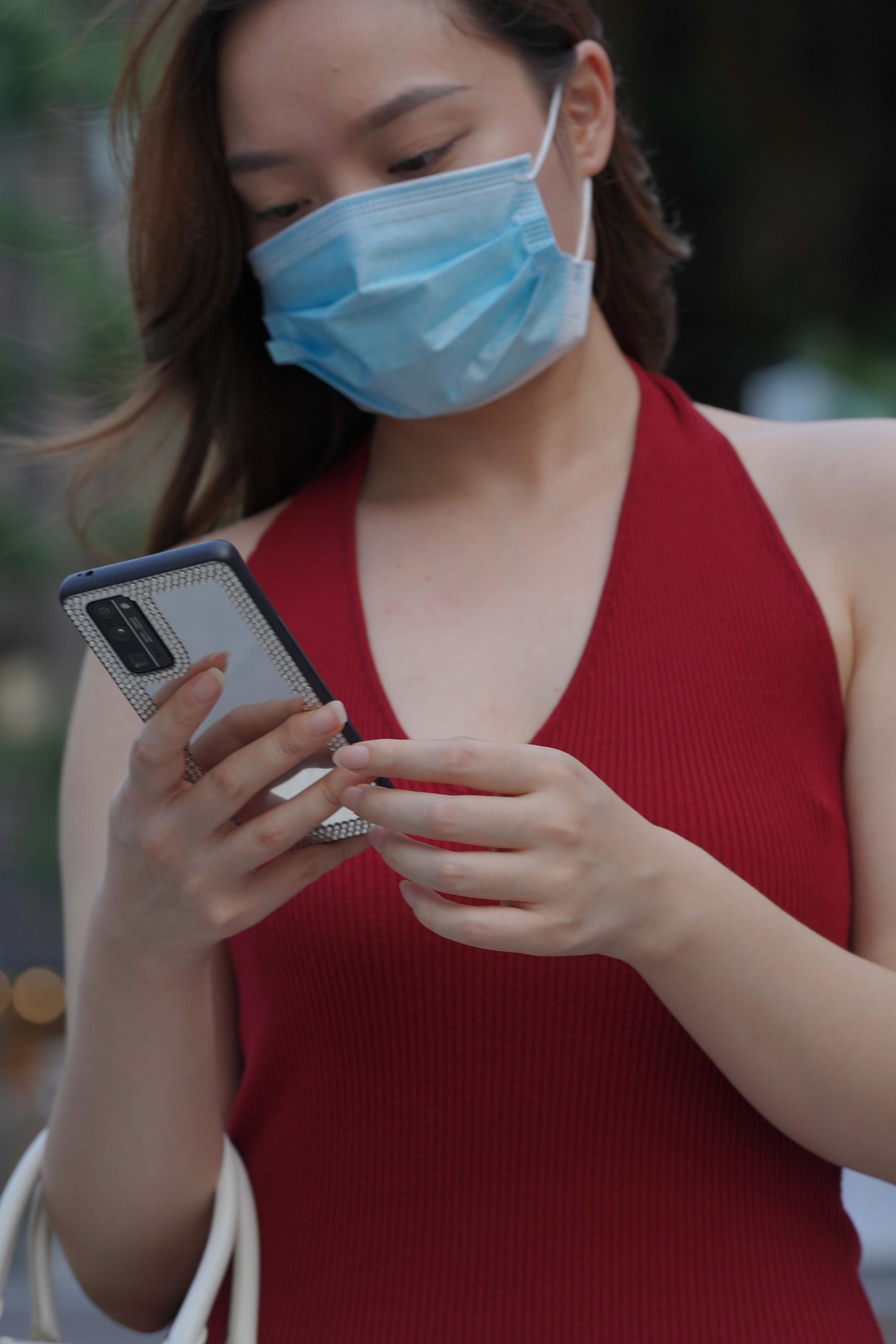 No.7485 亮眼红色长裙 [352P-4.73GB]