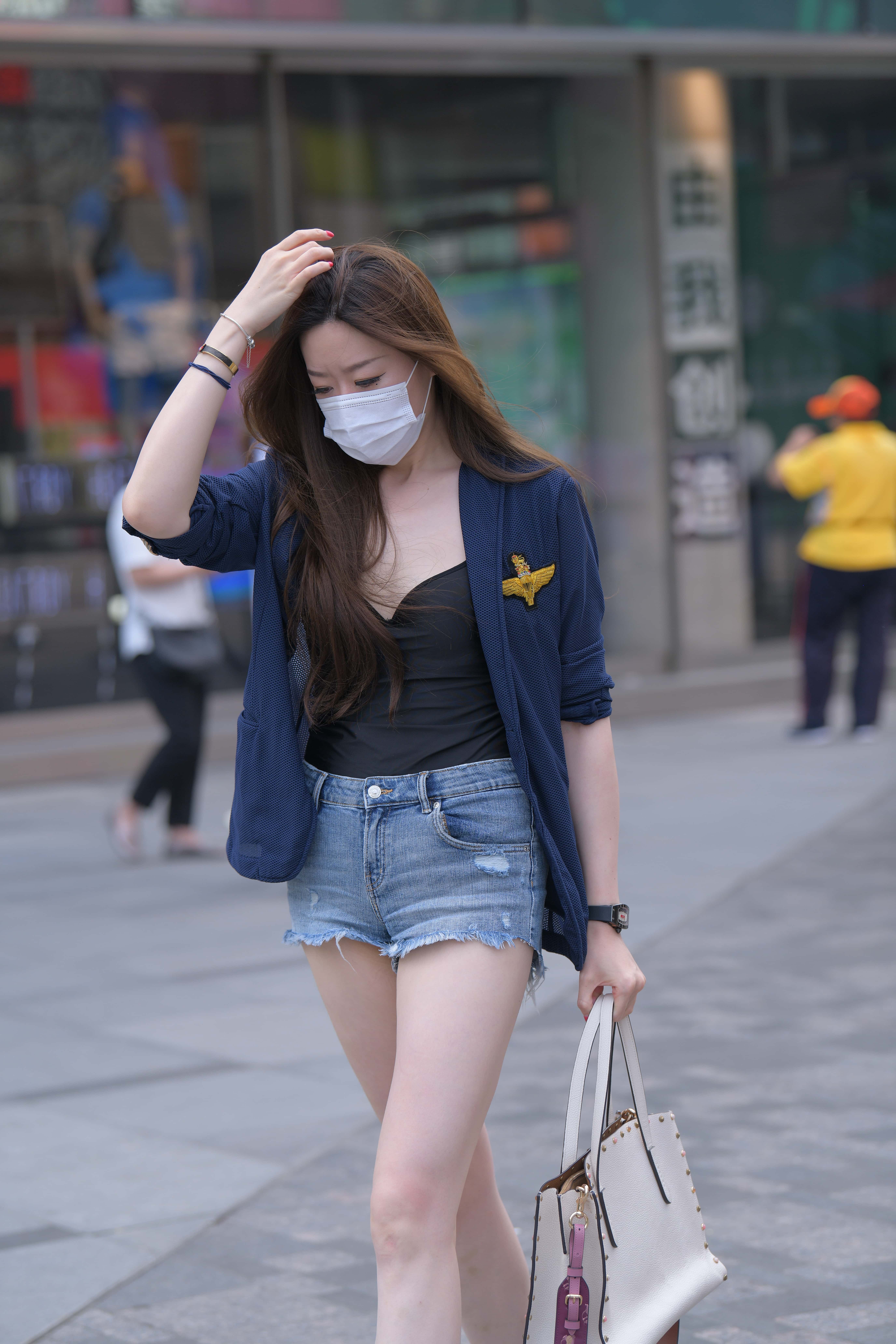 No.7778 牛仔短裤长腿 [132P-3.55GB]
