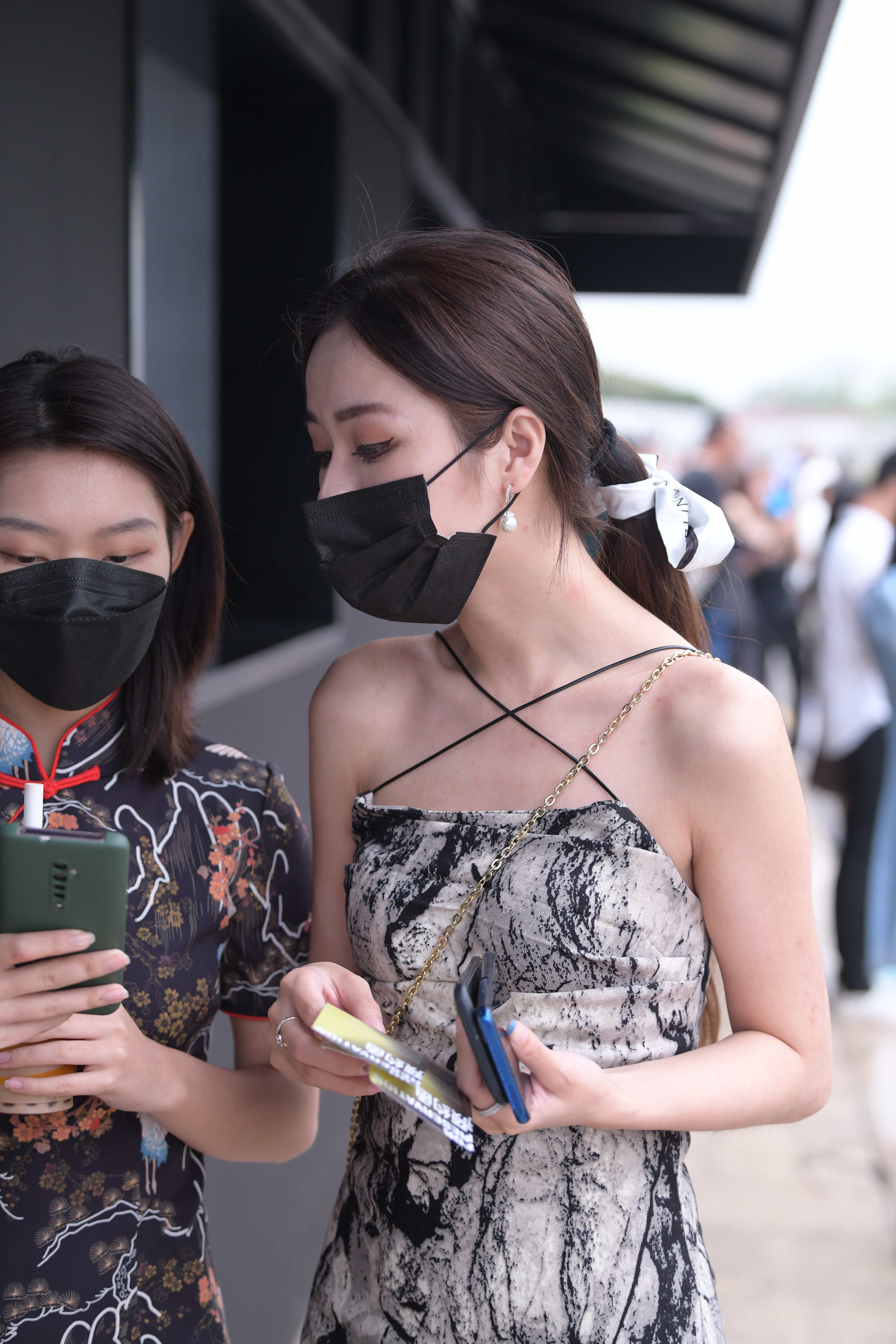 No.7677 泼墨风吊带裙 [121P-2.59GB]
