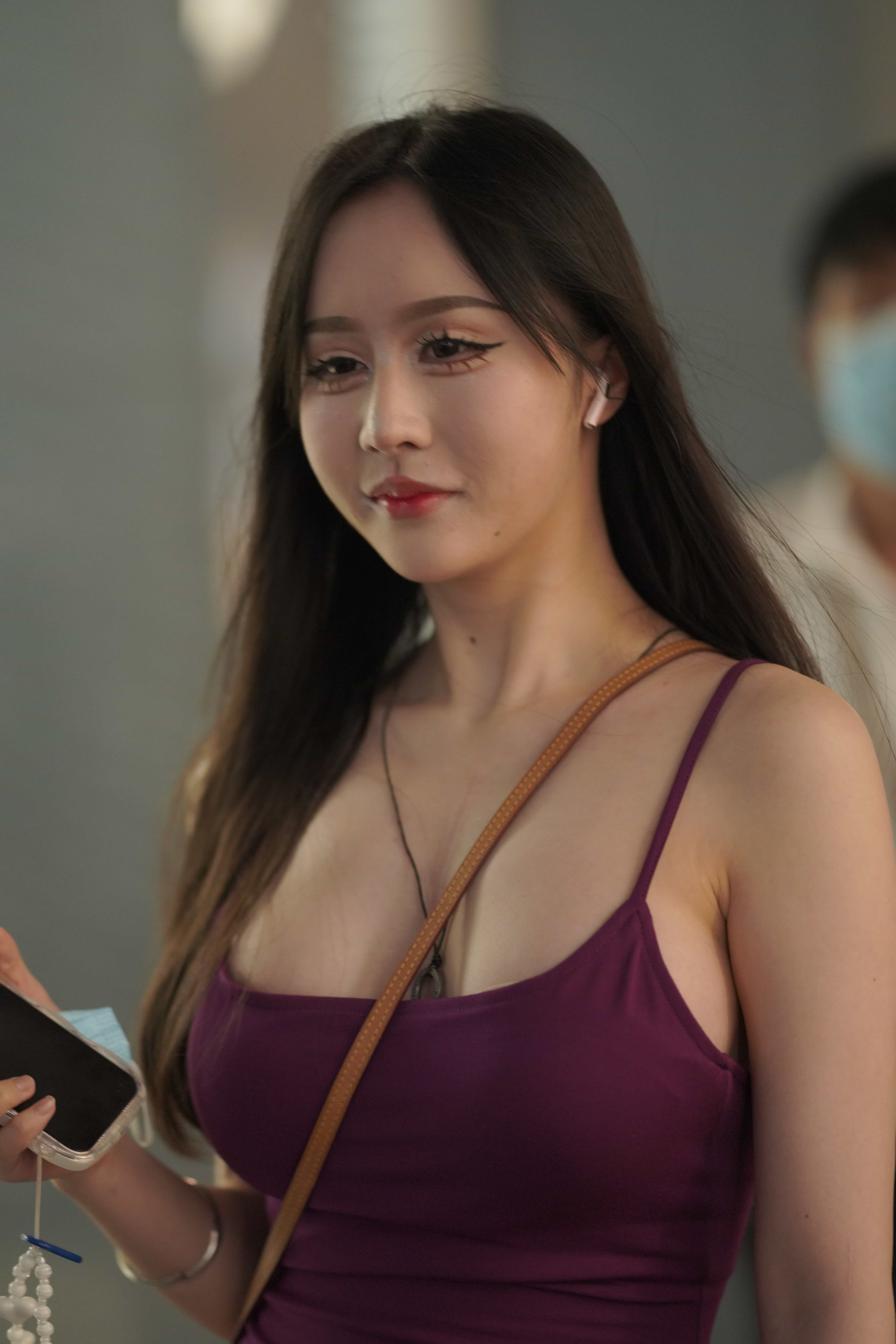 GS-10012 吊带长裙美女【80P  1.14G】