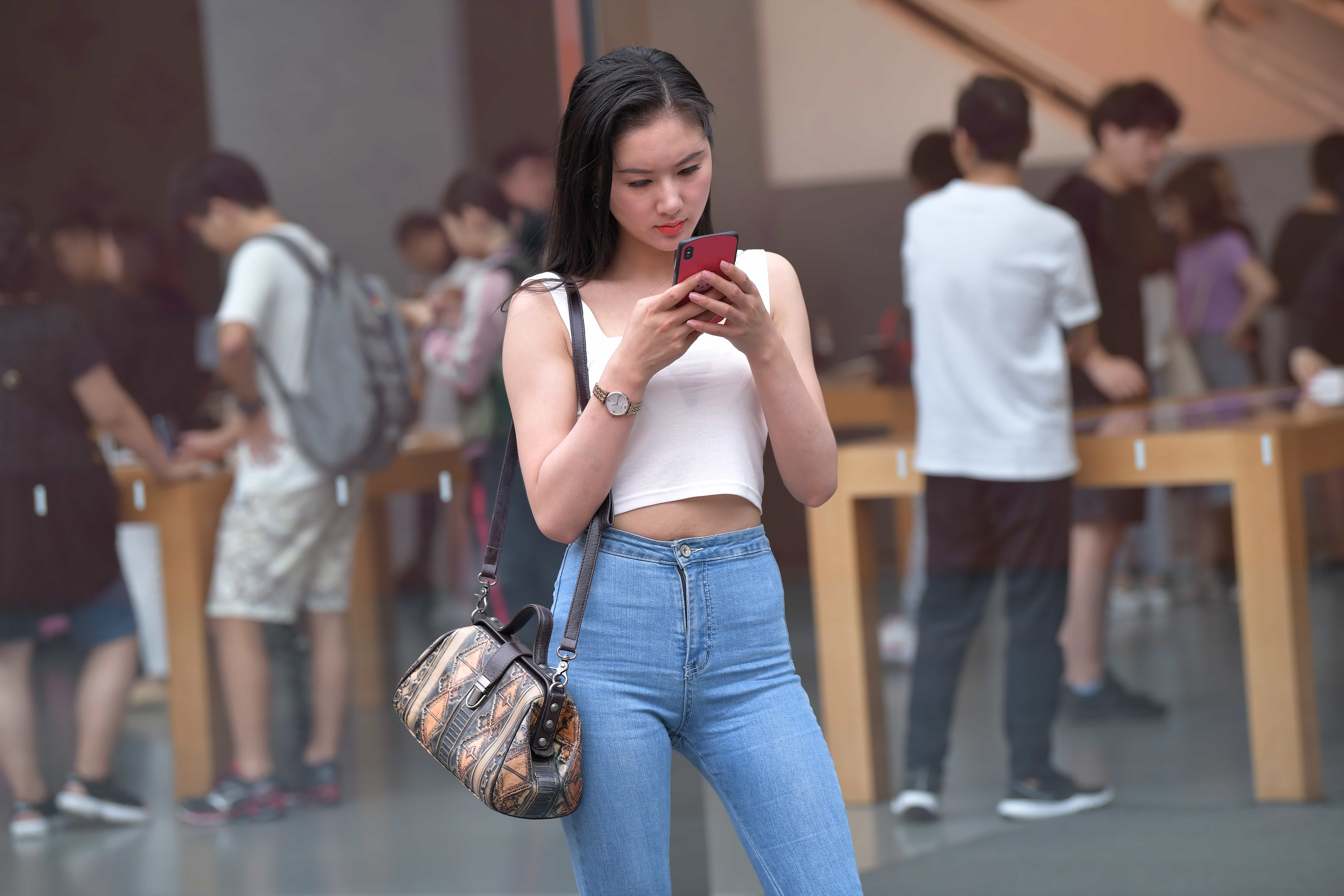 No.7884 喇叭牛仔裤好身材 [122P-2.56GB]