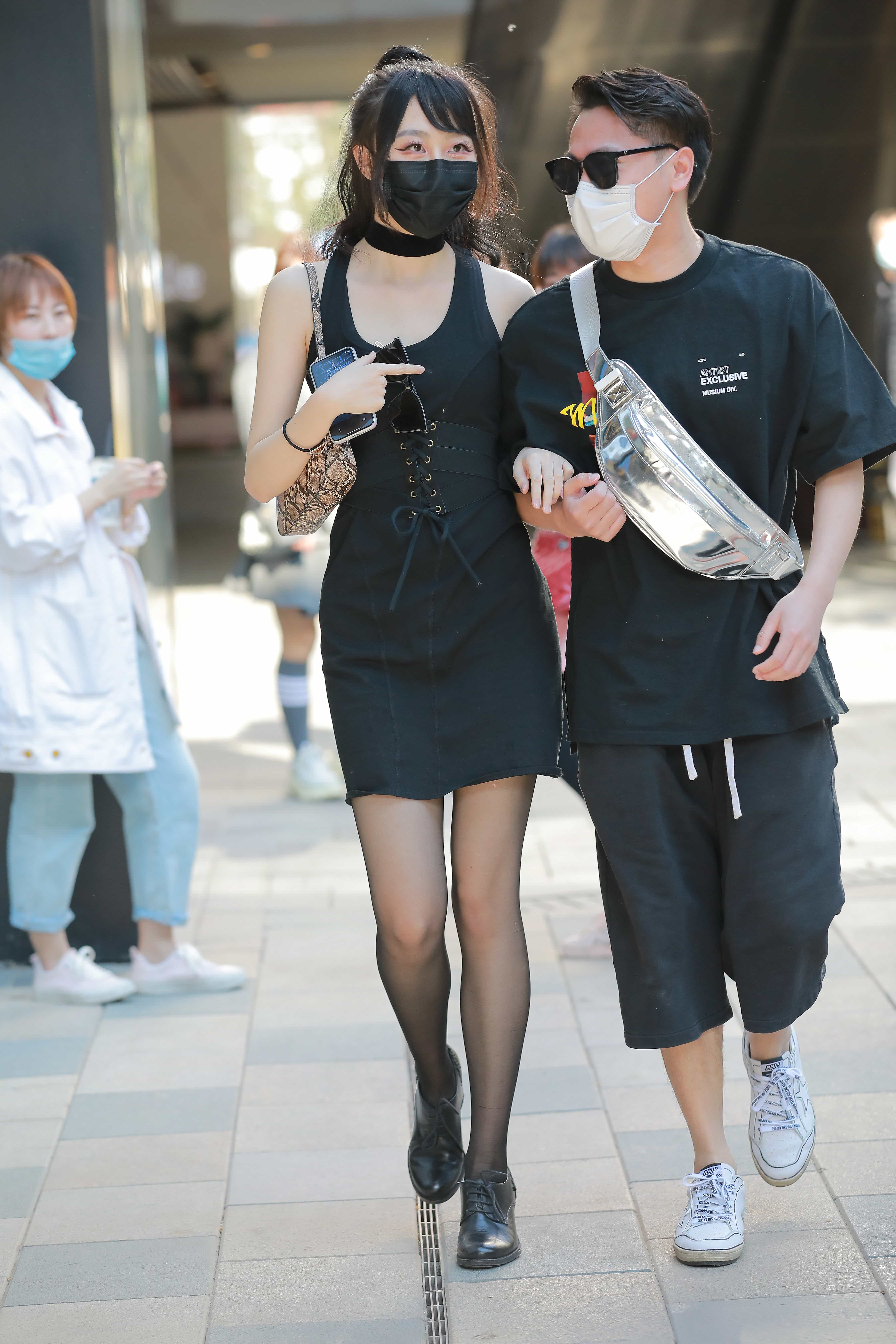 No.7678 气质黑色吊带裙 [54P-599MB]