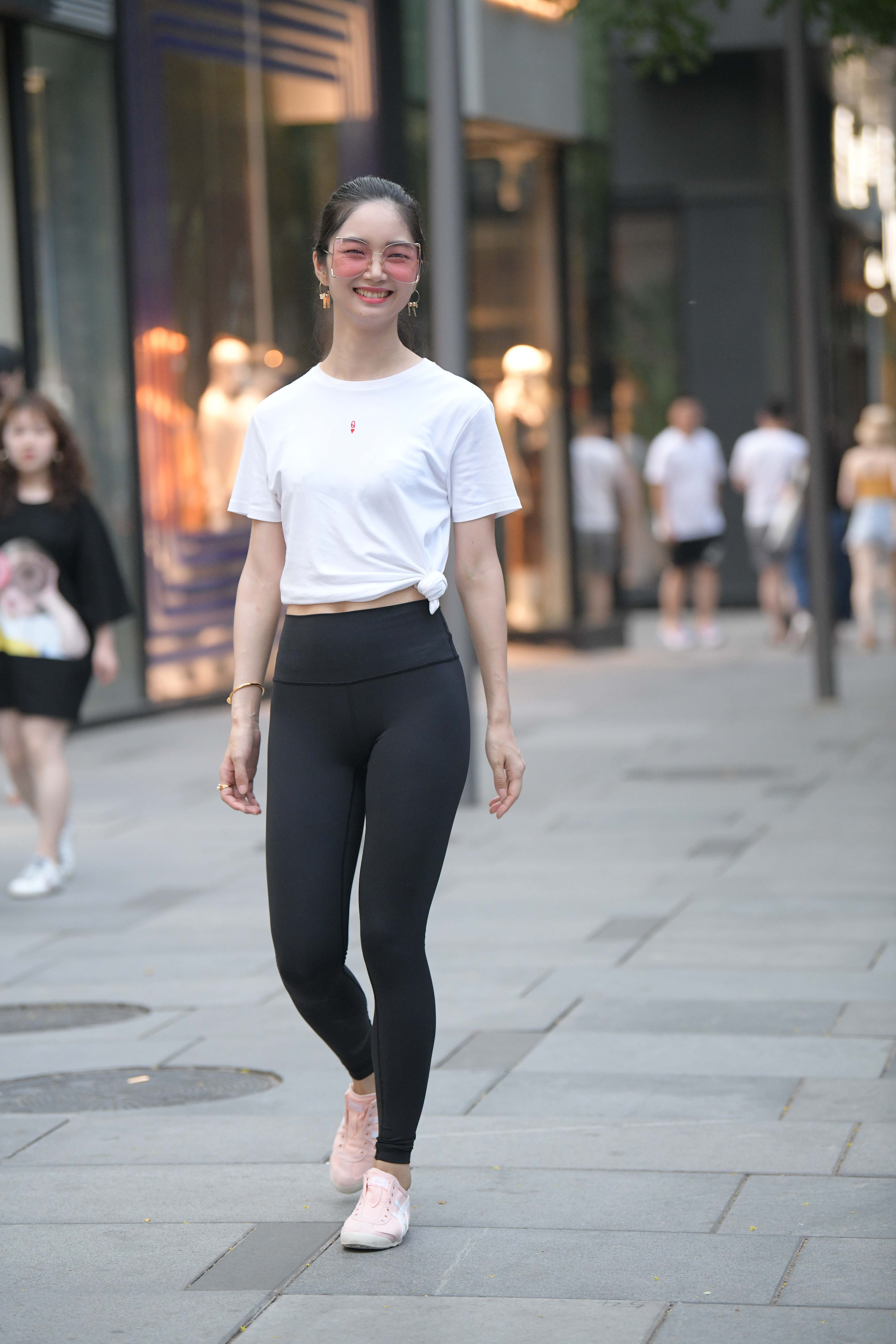 GS-S014 黑色瑜伽裤【223P 5.90G】