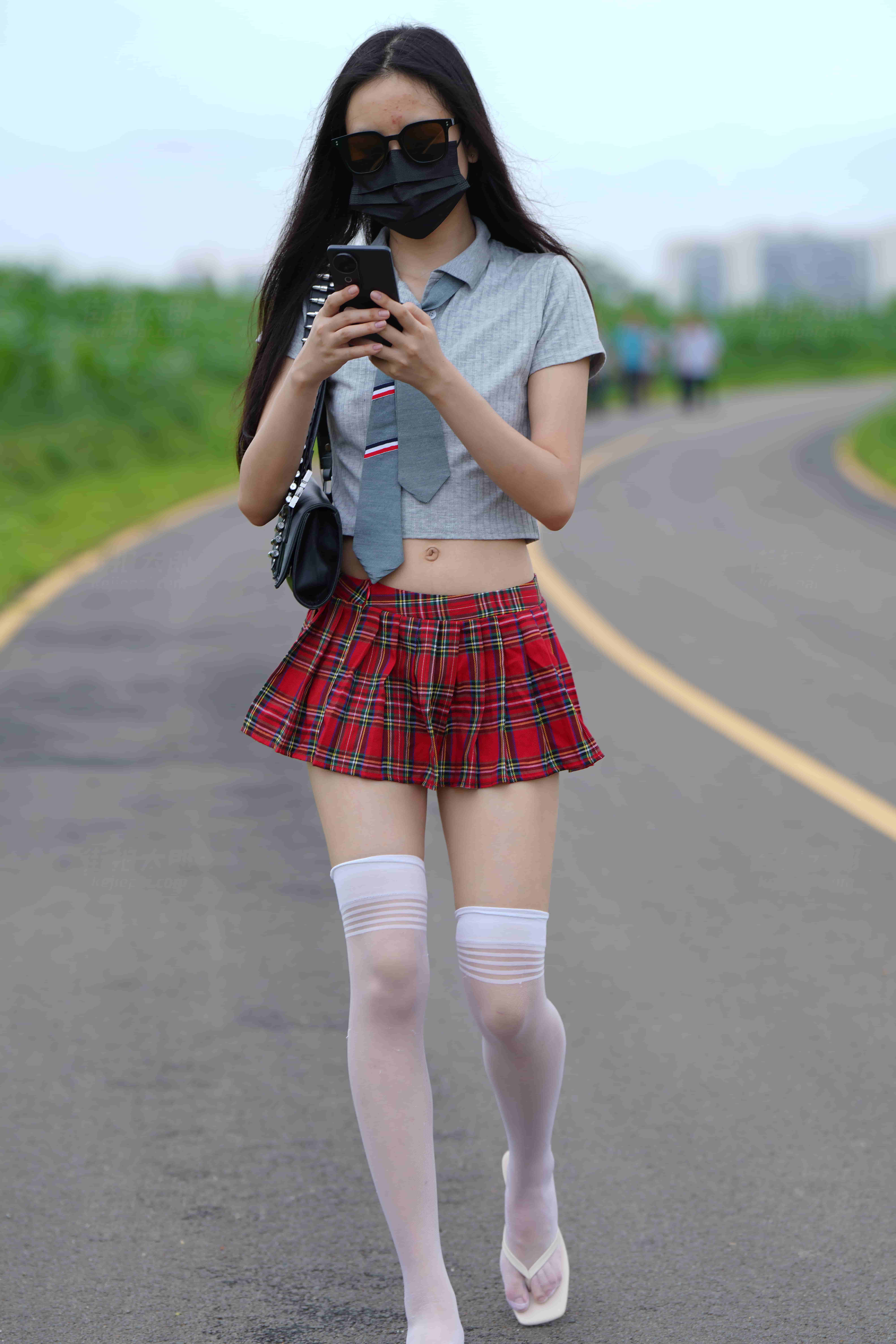 GS-T008 短裙飞扬白袜如雪【422P1V 】