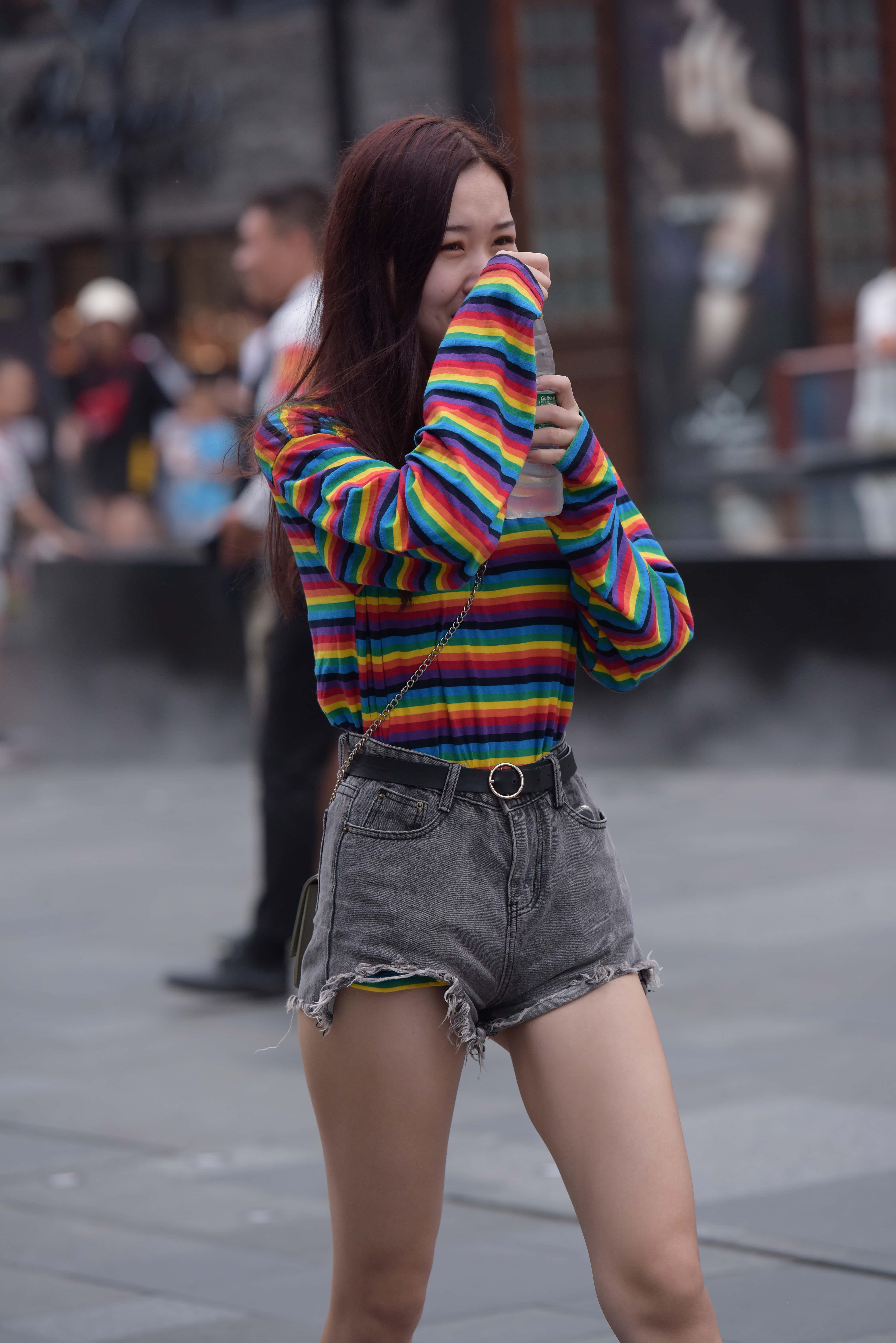 GS-10041 黑色热裤月牙小姐姐【63P  1.11G】