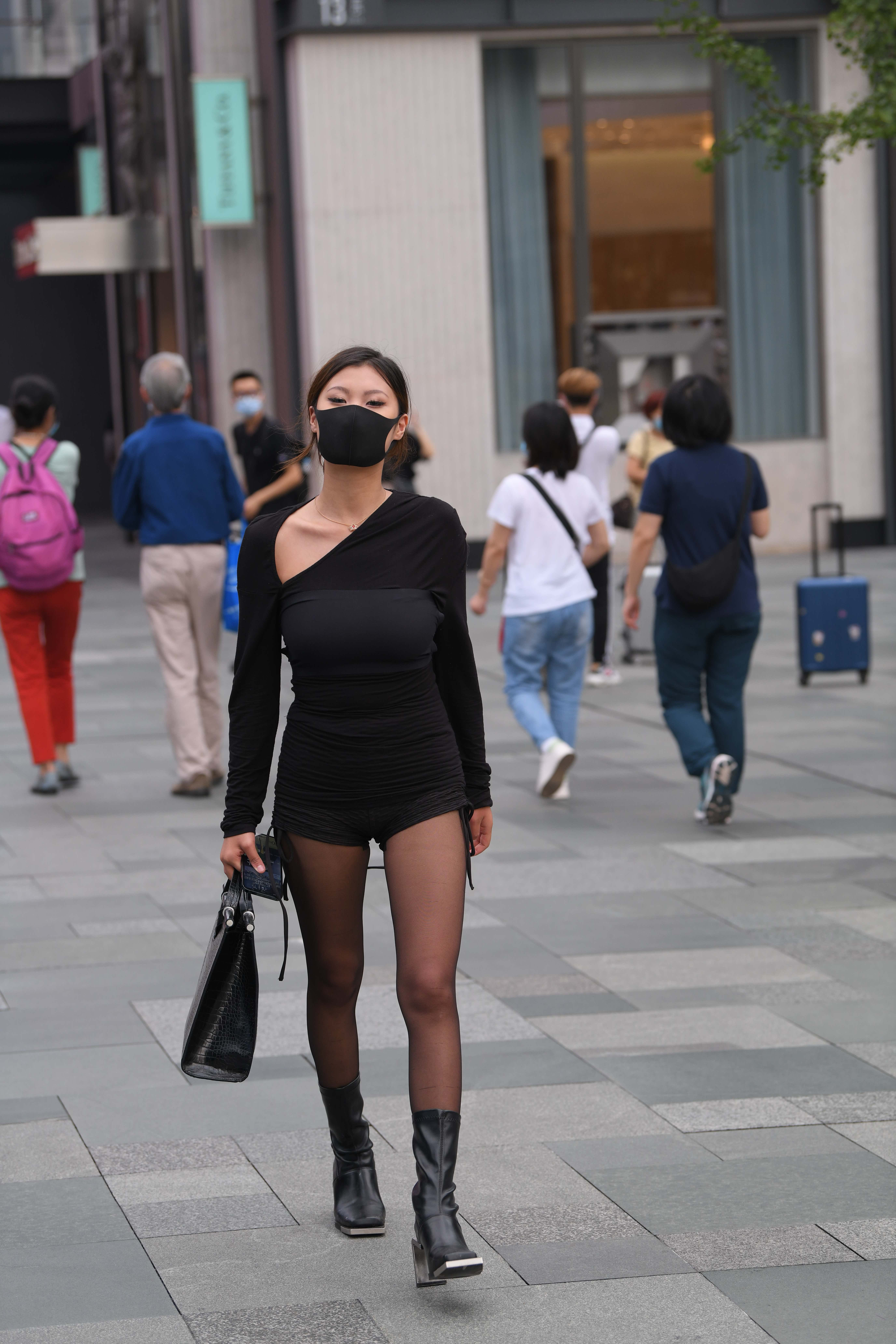 No.8037 短靴短裤黑色搭配 [120P-2.50GB]