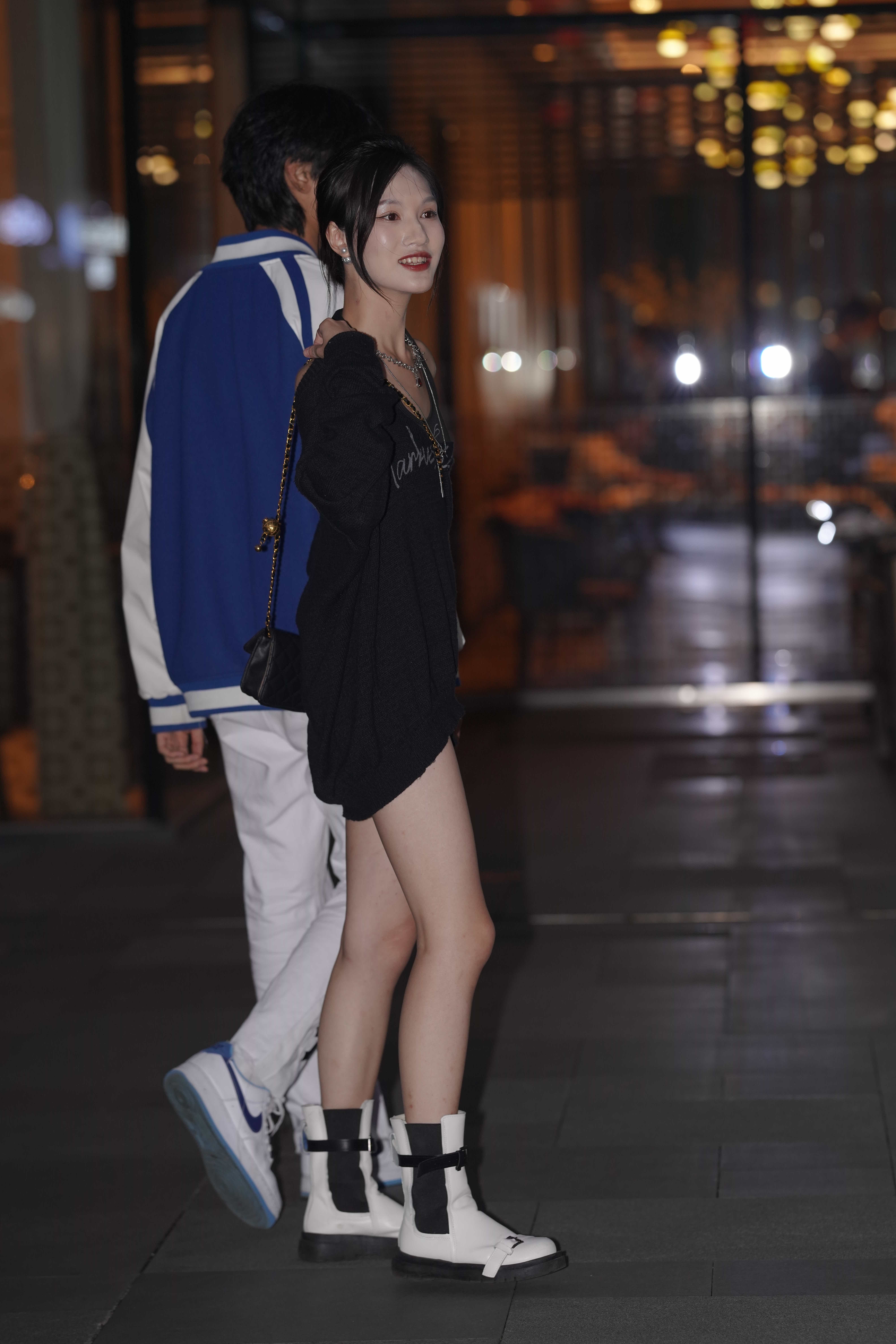 No.7941 白色短靴黑白搭配 [113P1V-1.70GB]