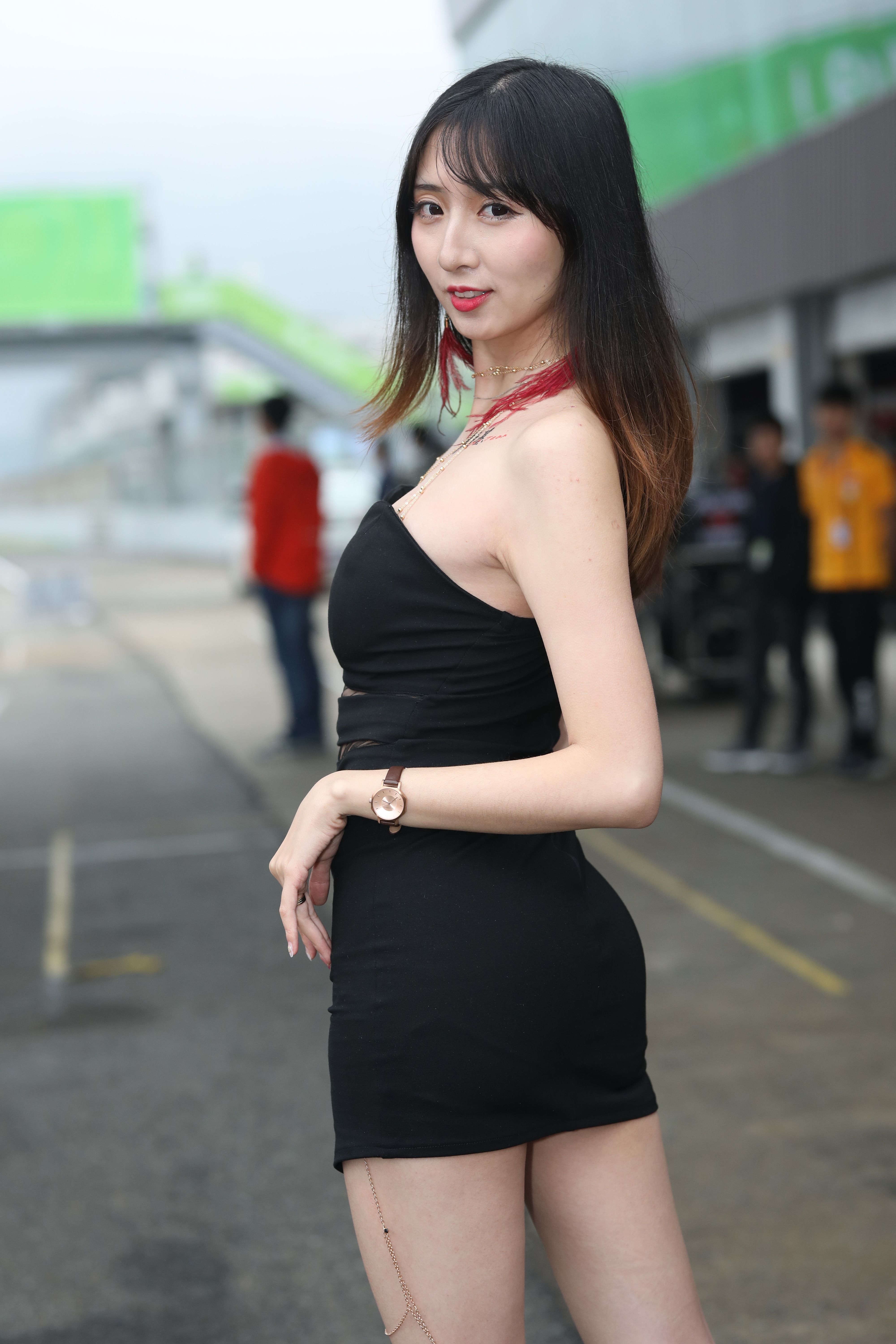 GS-S038 漂亮的长腿车模小姐姐【180P6V 3.44G】