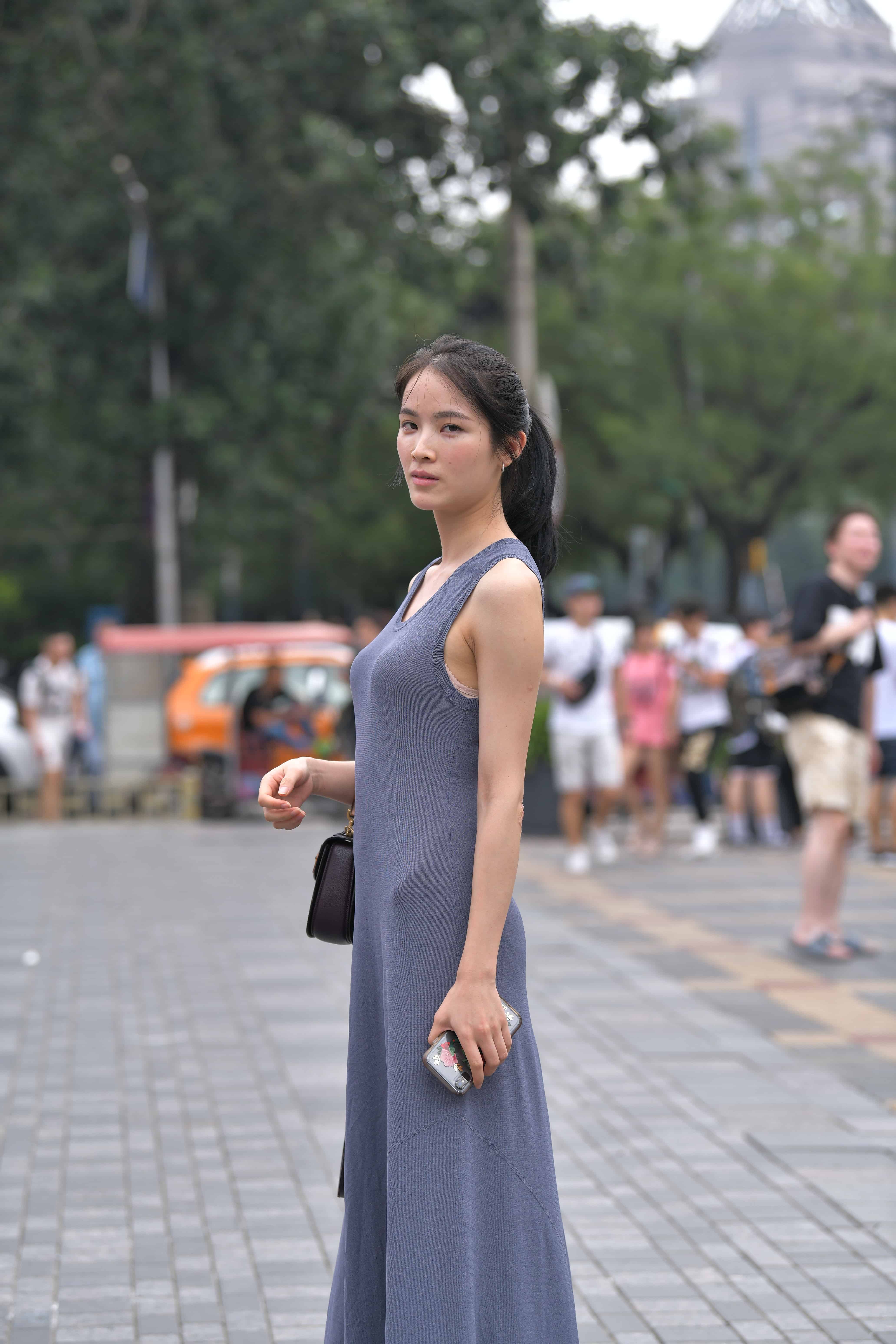 GS-S070 连体长裙妹子【52P 802M】