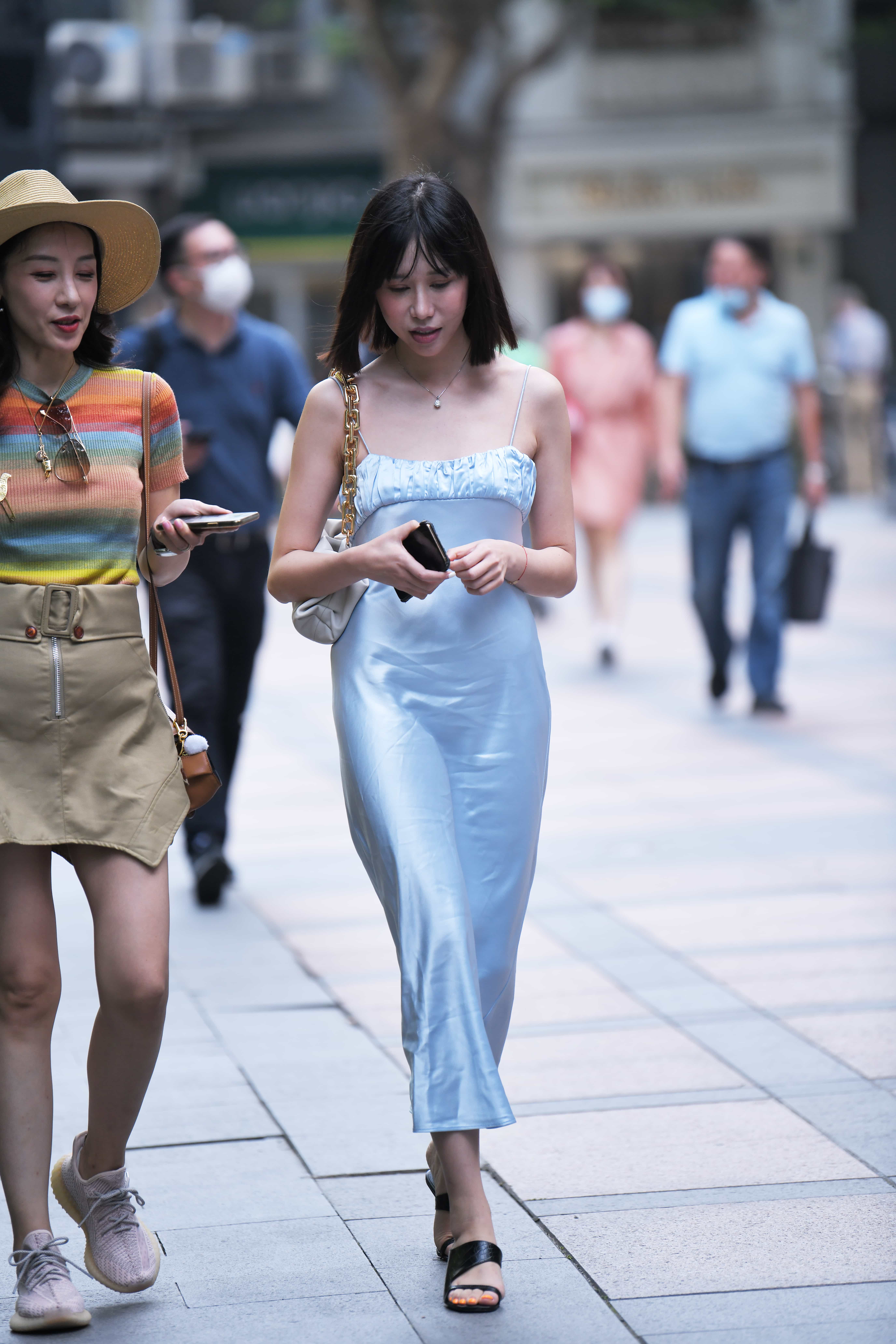 GS-S088 吊带长裙美女【86P 2.18G】