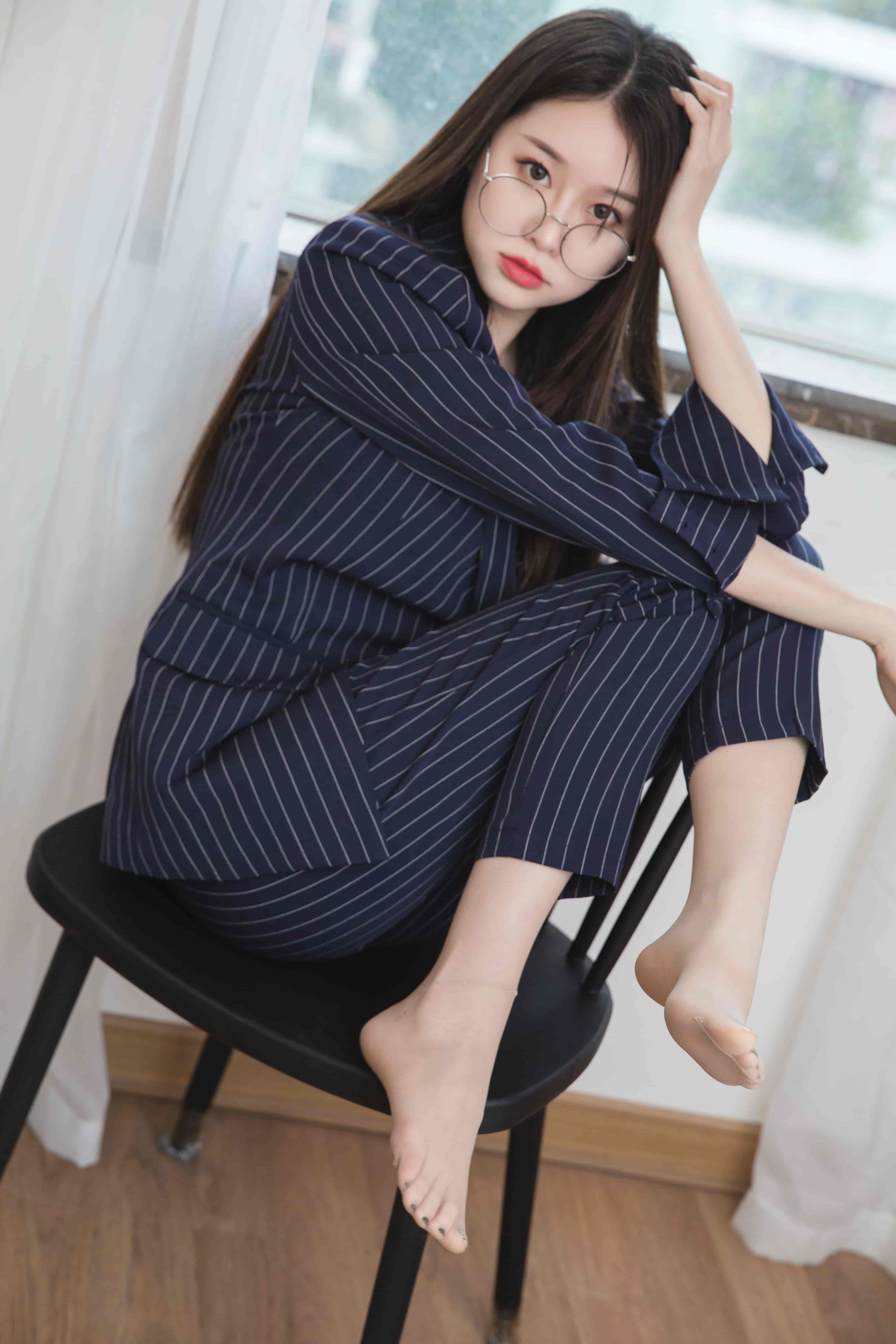 GS-J0045  条纹职业装 [128P-1.26GB]