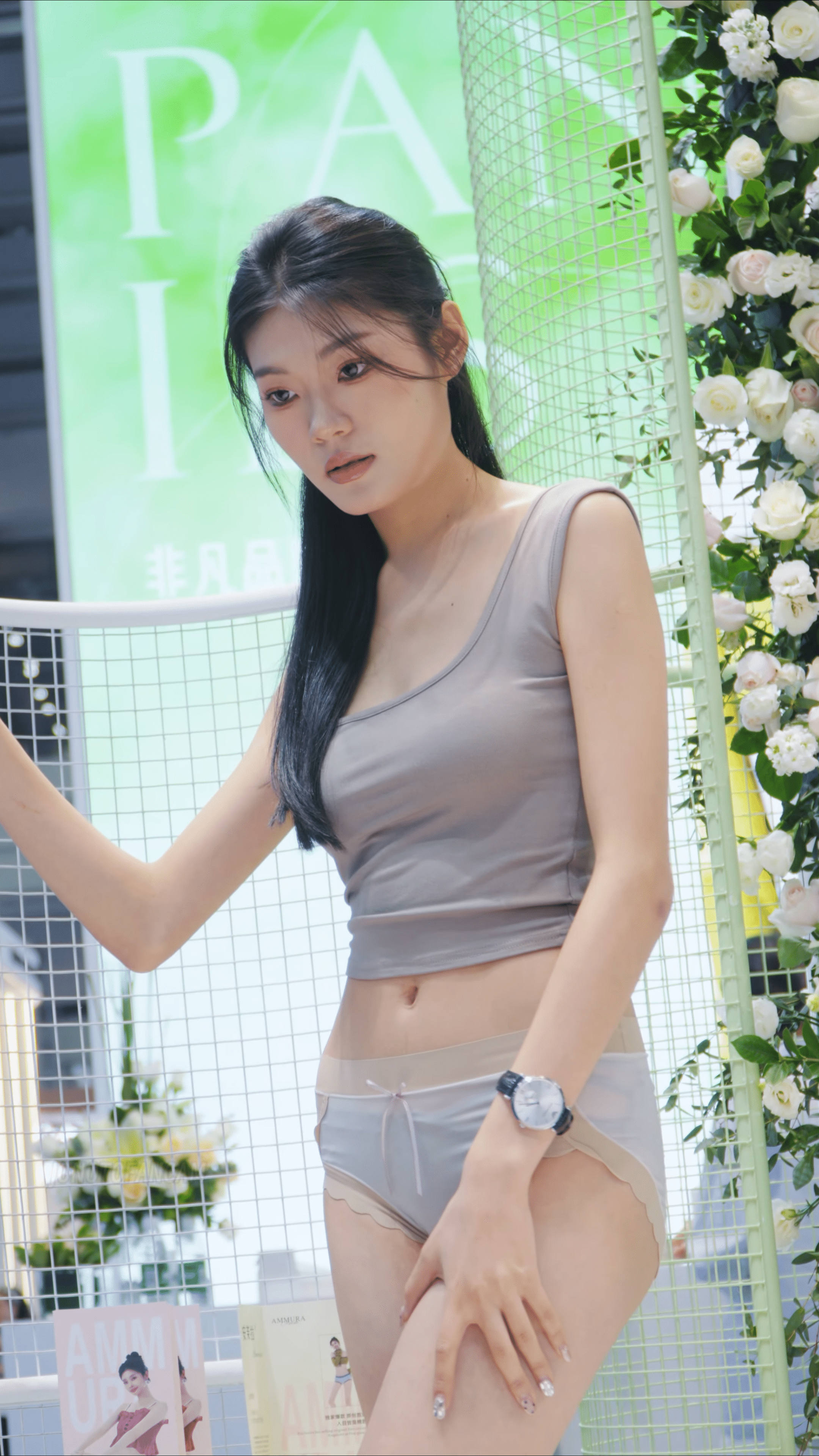 AB-154 2024深圳內衣展SIUF 內衣秀模特 安茉拉【3分32秒 778M】