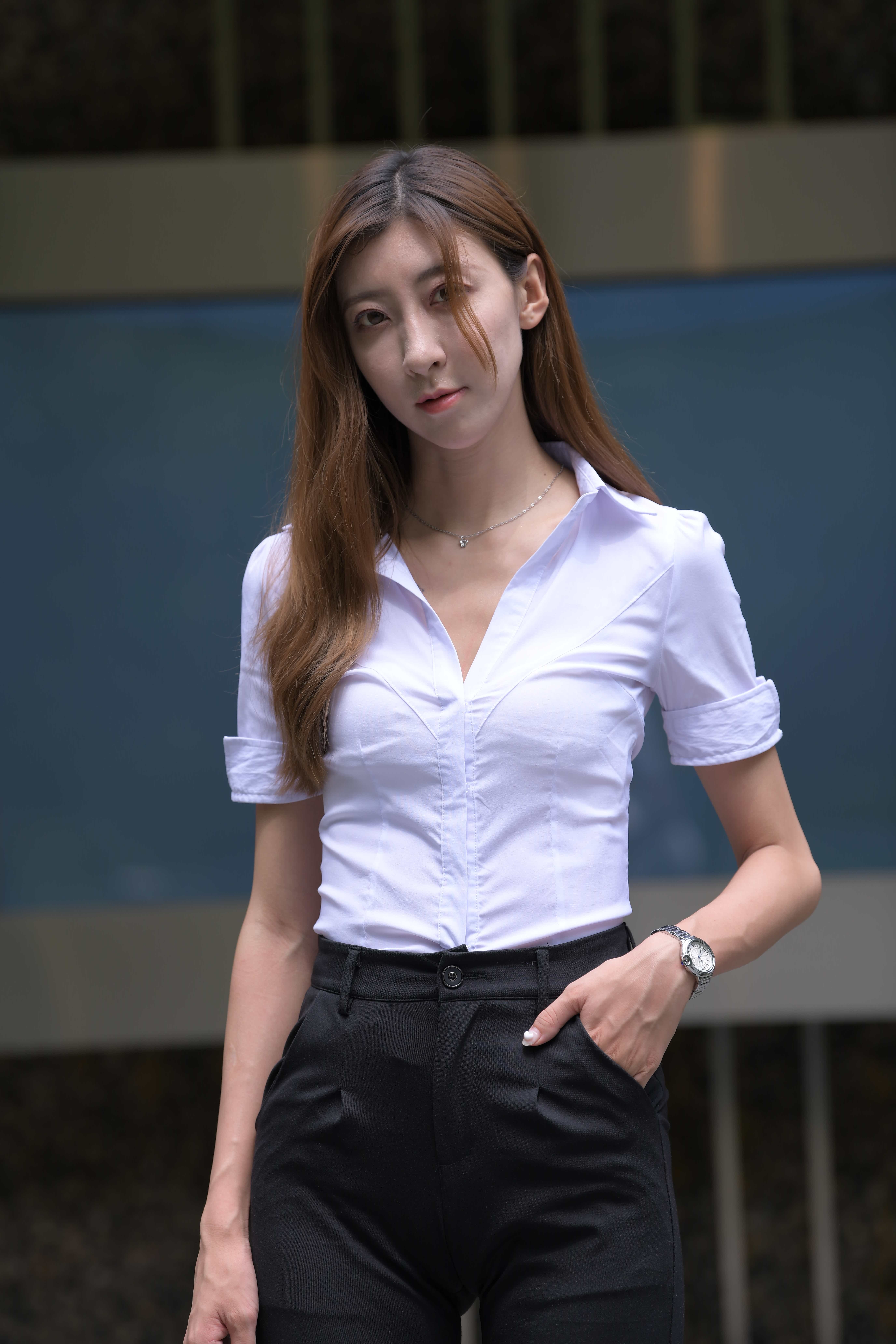 GS-M029 黑色西裤美女【342P 7.97G】