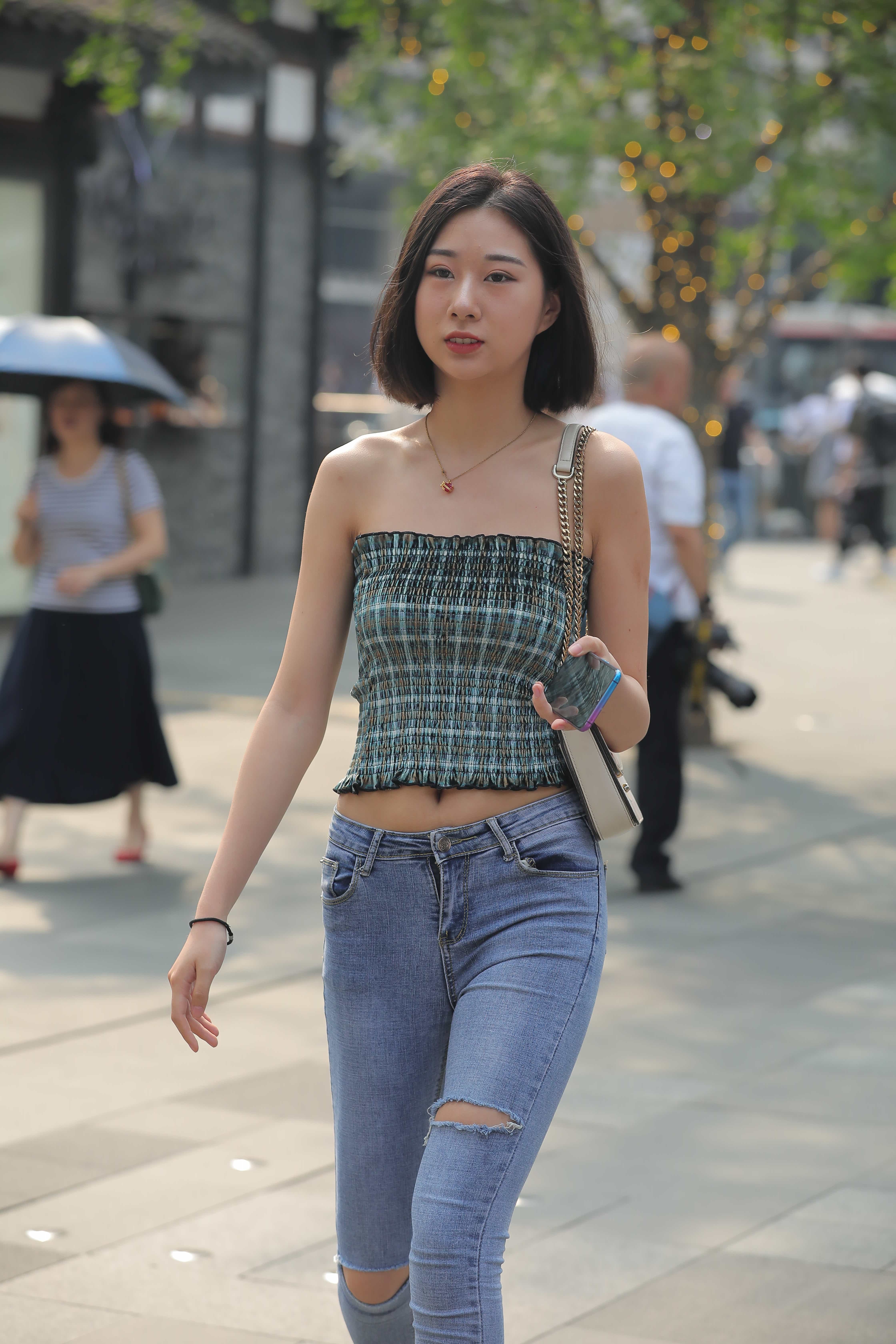 No.8323 飒爽铅笔牛仔裤 [89P-824MB]