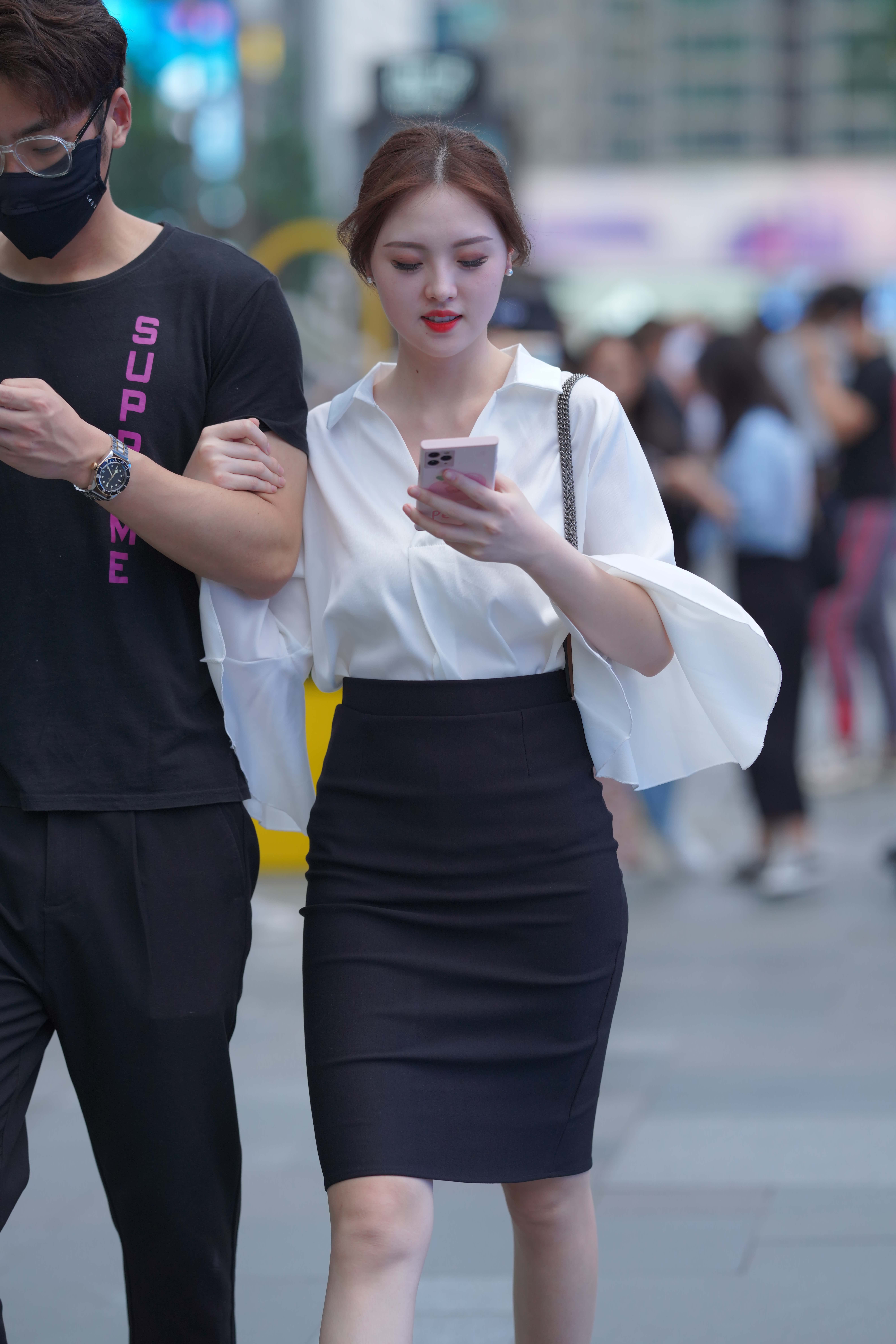 No.5873 黑色职业裙美女 [103P1V-1.42GB]