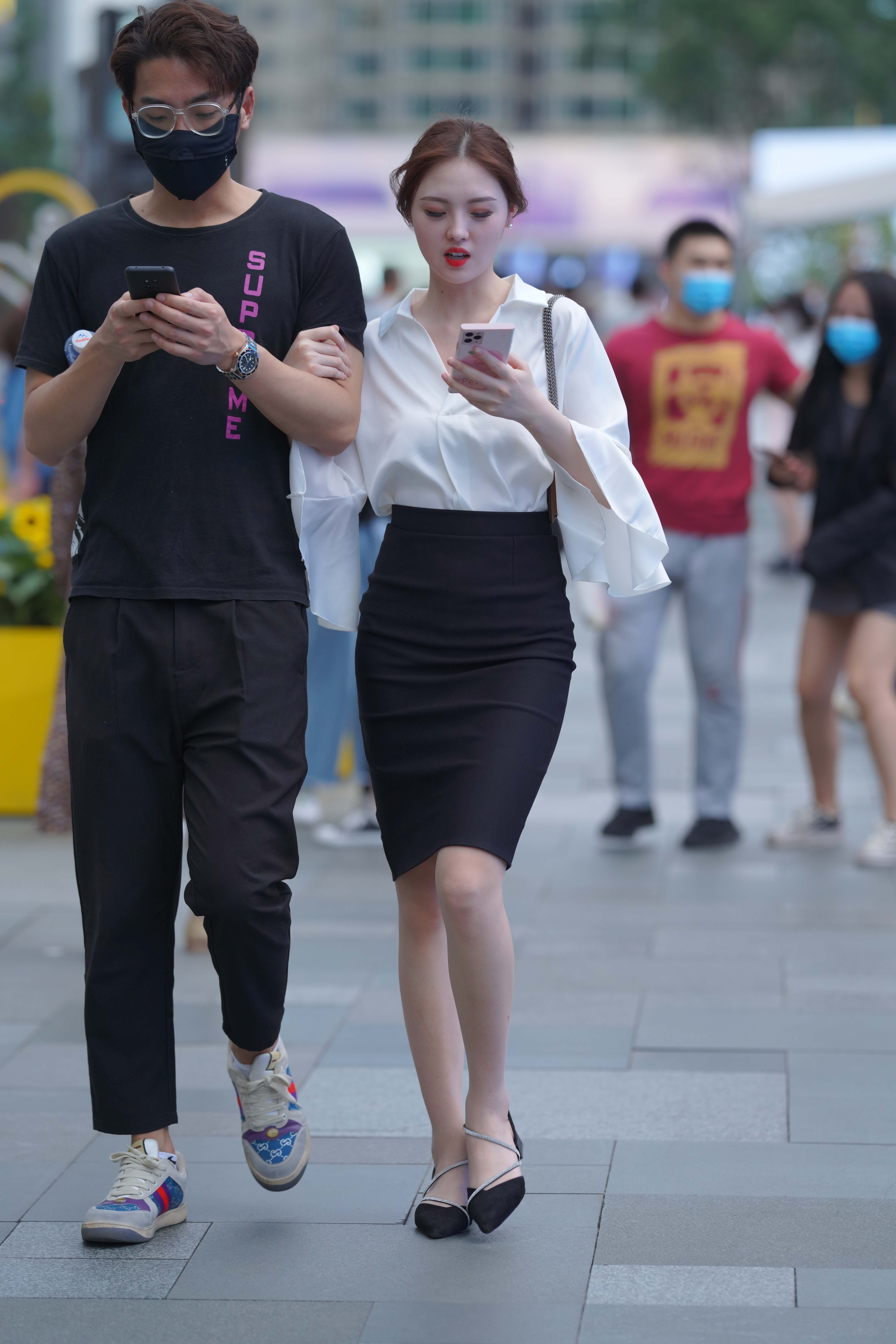 No.5873 黑色职业裙美女 [103P1V-1.42GB]