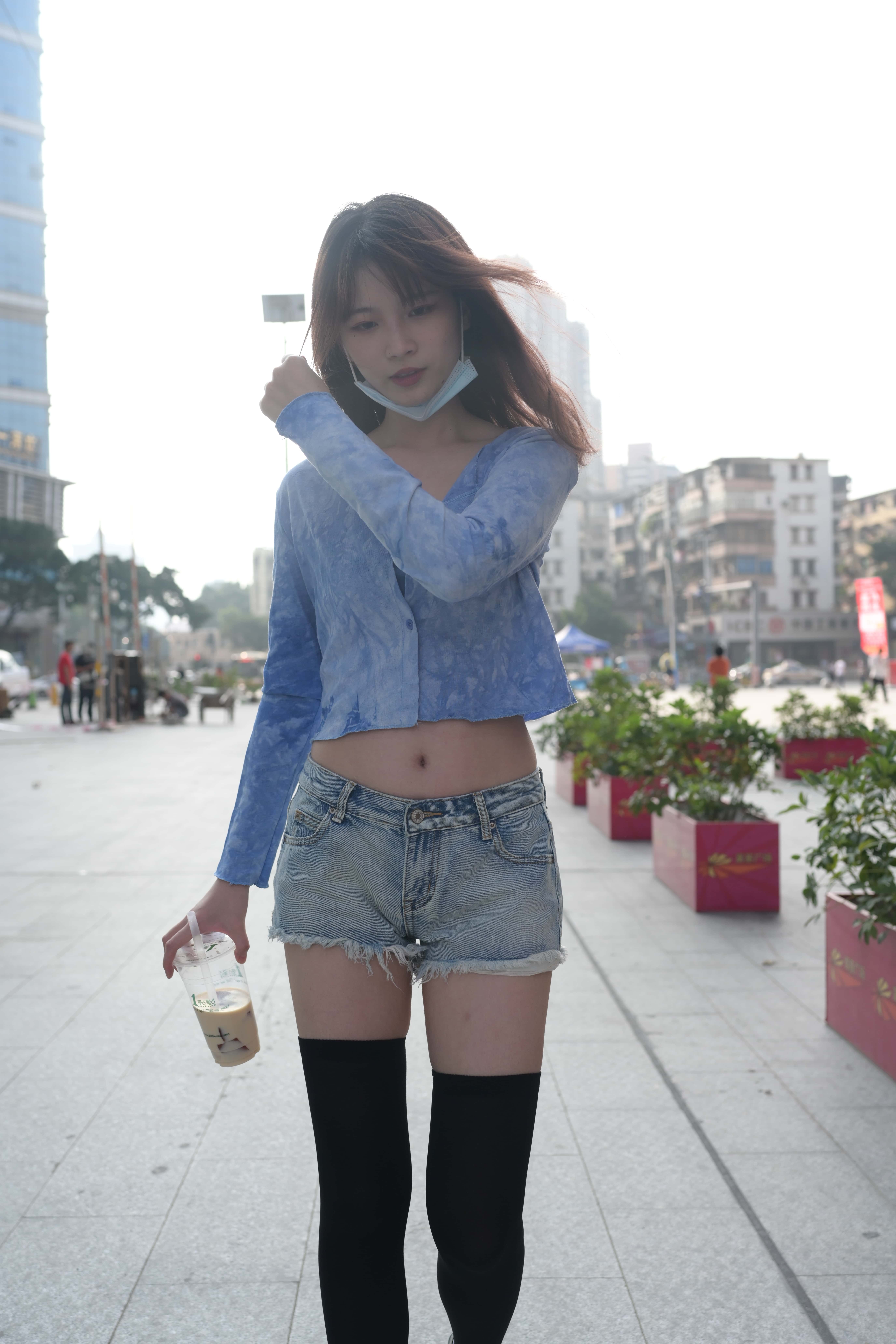 No.4851 程生街拍 长筒袜女孩 [322P1V-11.2GB]