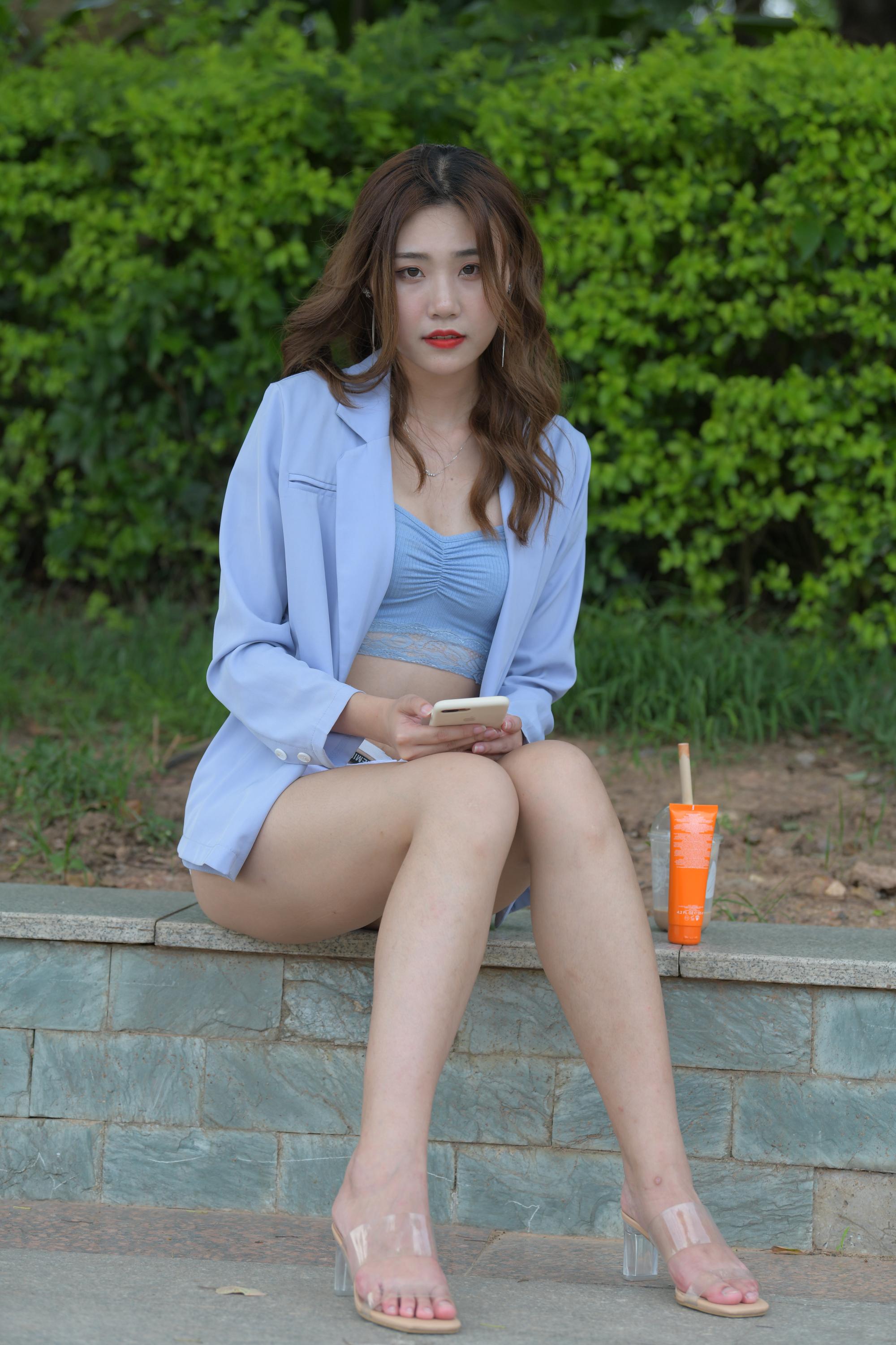 No.4955 红石摄影作品 白色热裤女孩 [1133P1V-34.2GB]