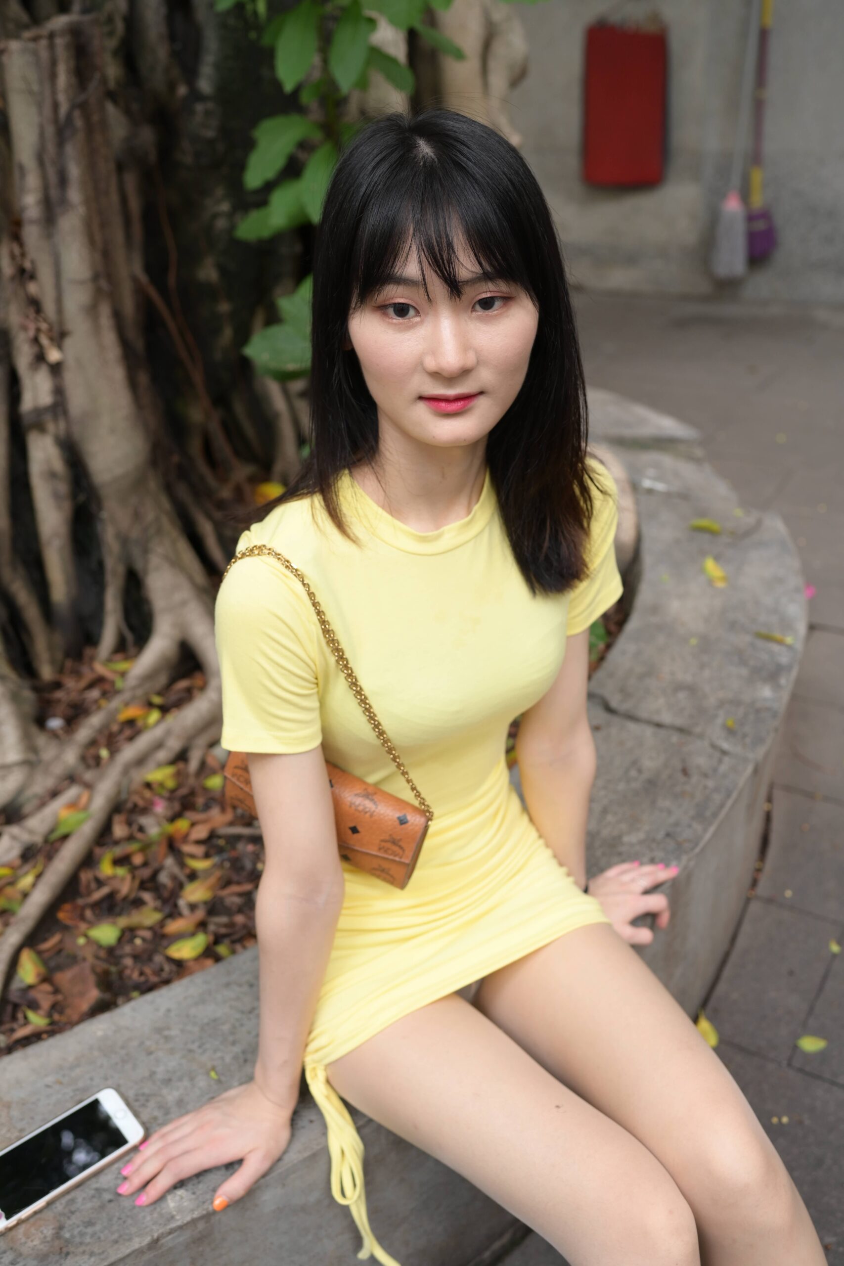 GS-X152 黄色连体裙女孩【292P1V 7.20G】