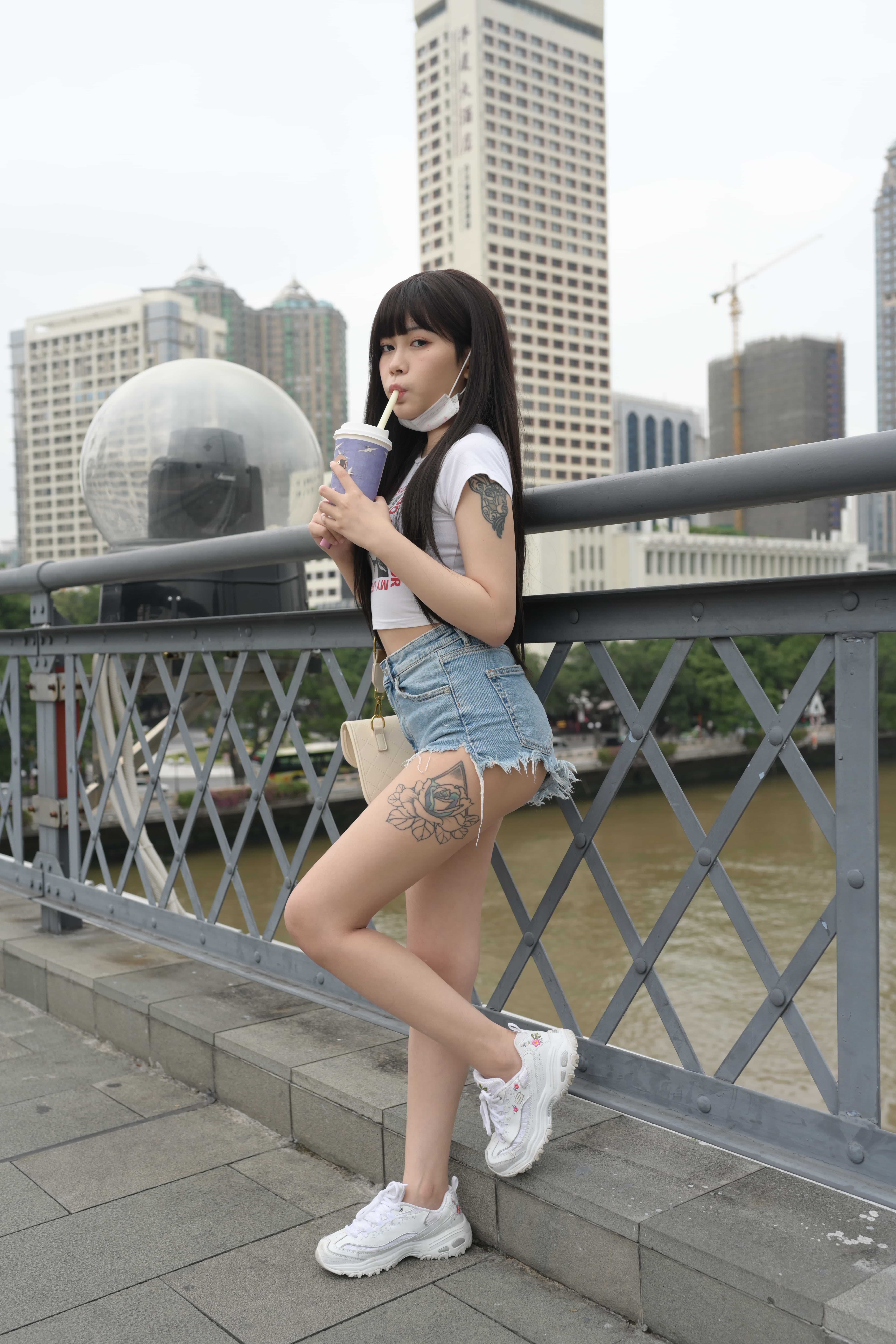 No.8554 牛仔短裤小妹 [409P1V-13.3GB]
